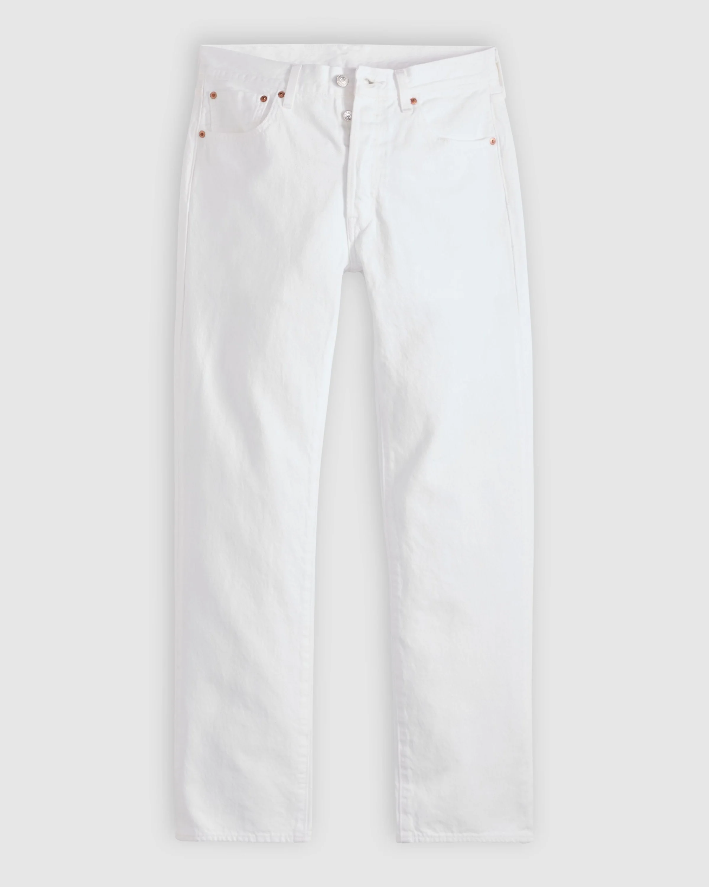 Levi's® 501 Original Regular Fit Mens Jeans - Chill White - Image 7