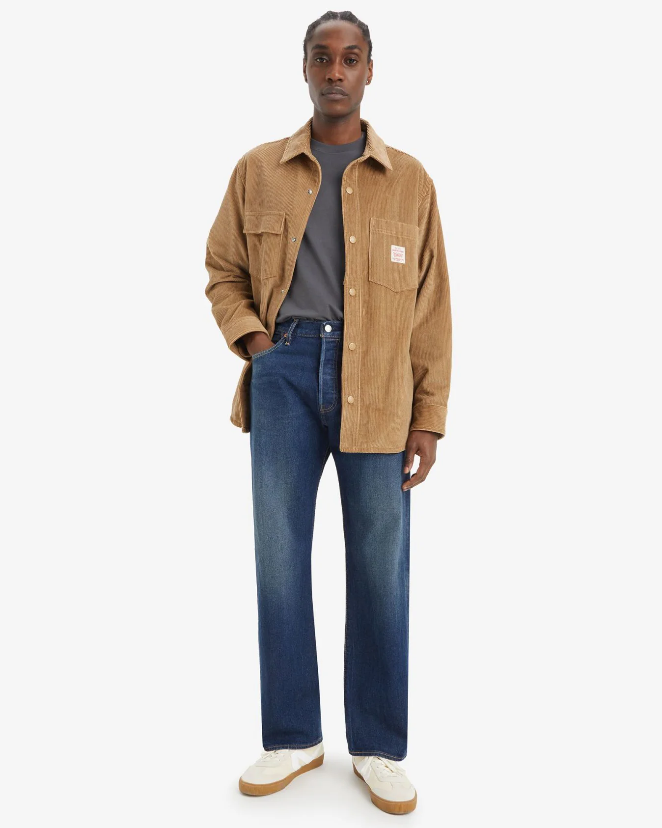 Levi's® 501 Original Regular Fit Mens Jeans - Its Time To Go Stretch - Image 3