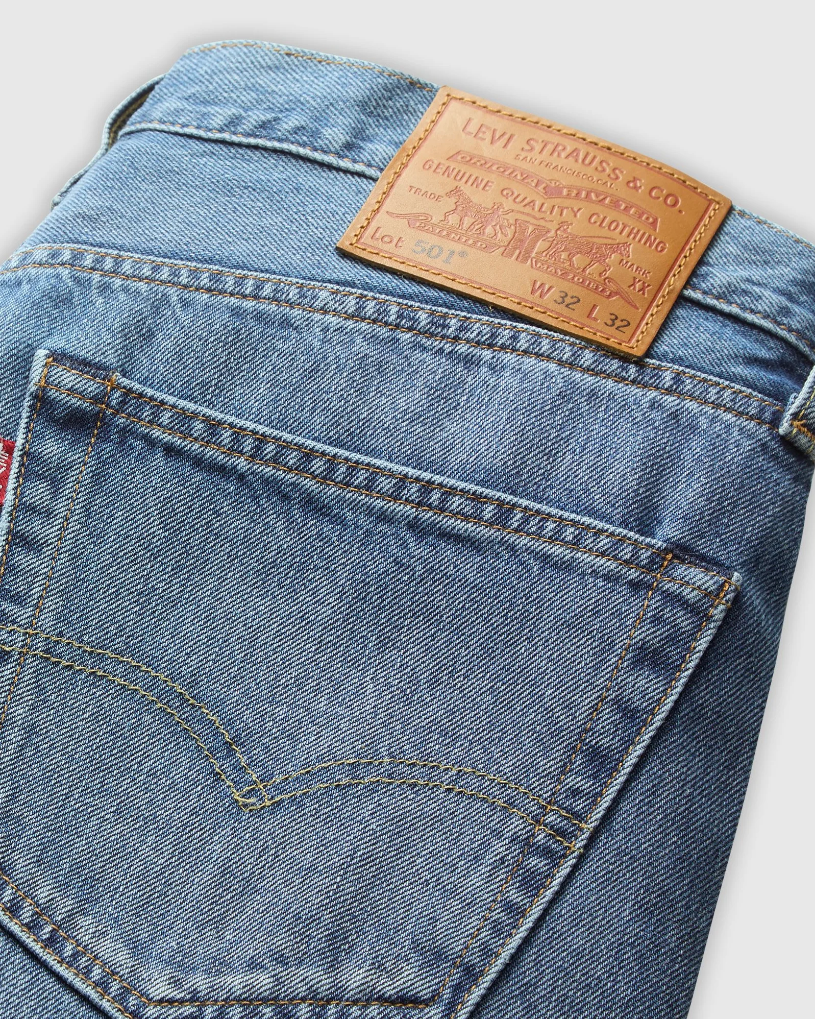 Levi's® 501 Original Regular Fit Mens Jeans - You're A Star - Image 2