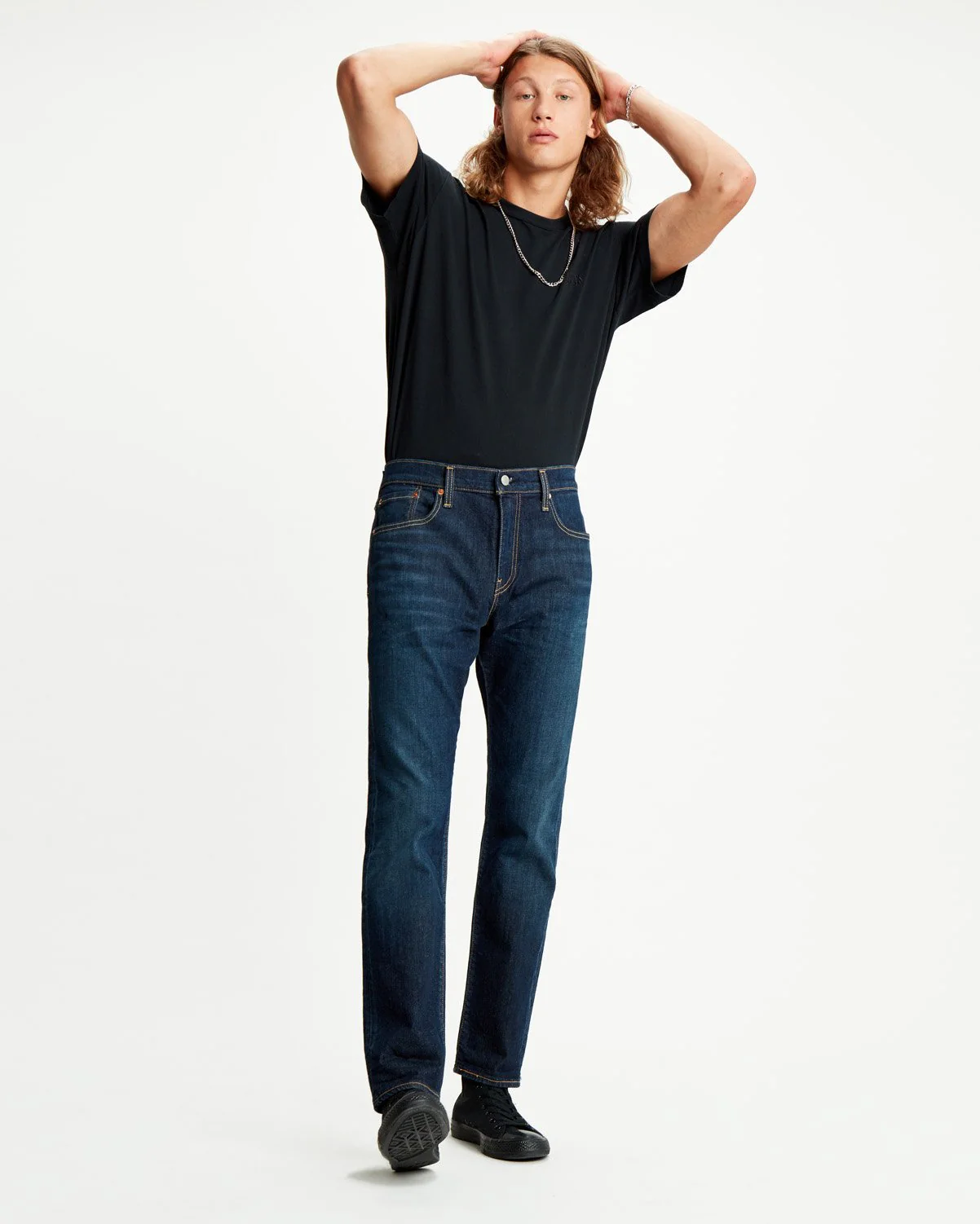 Levi's® 502 Regular Tapered Mens Jeans - Biologia ADV - Image 3