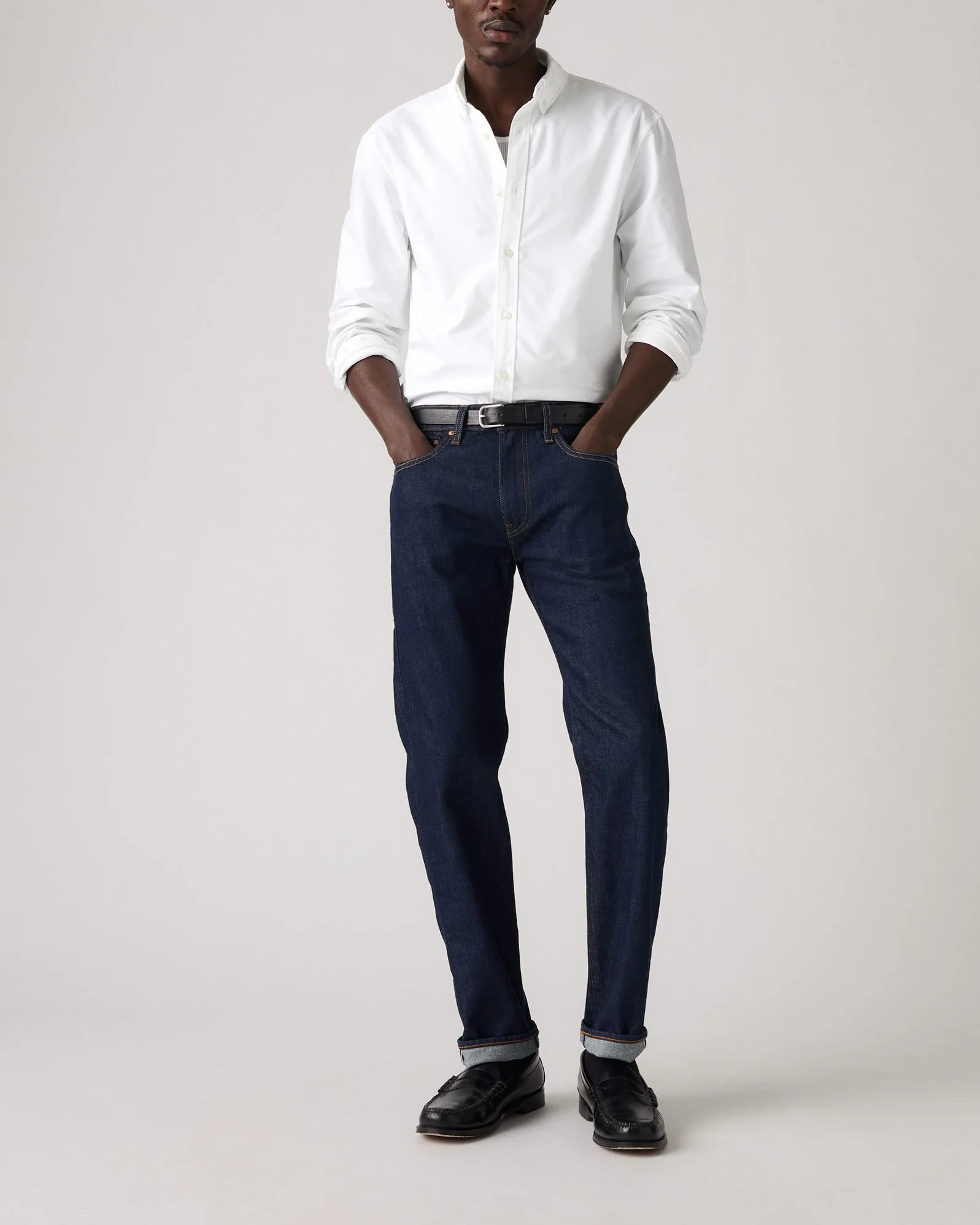 Levi's® 502 Regular Tapered Selvedge Mens Jeans - Don't Be So Rigid - Image 4