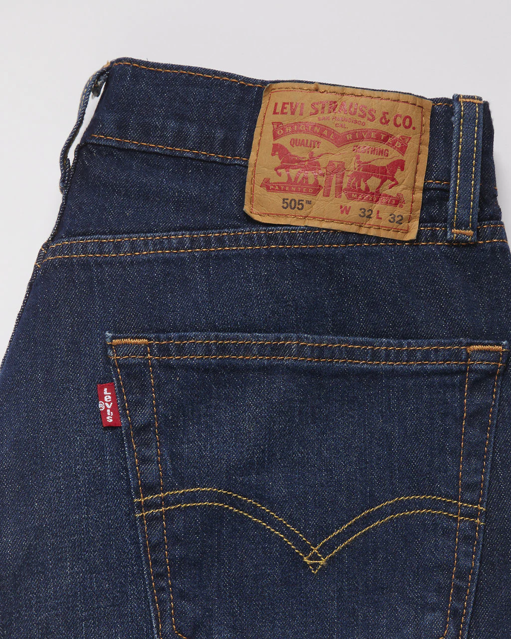 Levi's® 505 Regular Fit Mens Jeans - Nail Loop Knot - Image 2