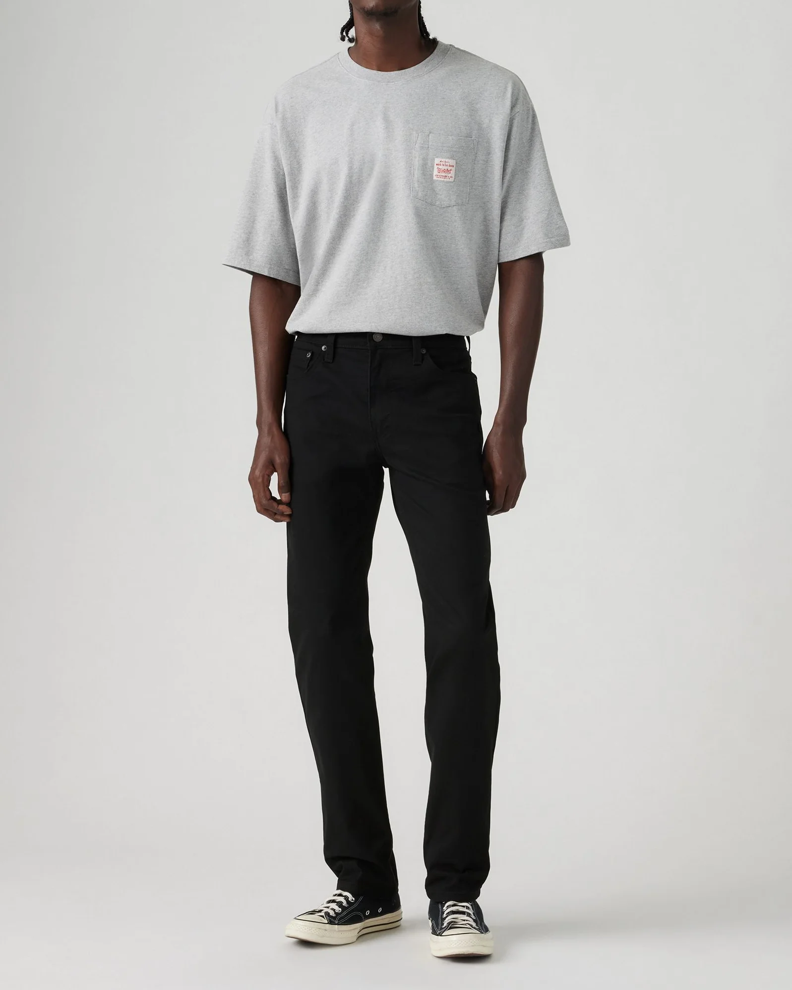 Levi's® 511 Slim Fit All Seasons Tech Mens Trousers - Mineral Black - Image 4