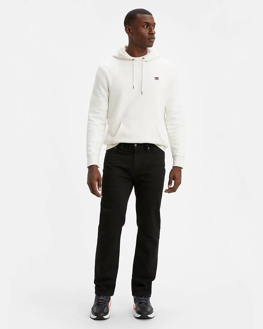 Levi's® 514 Relaxed Straight Mens Jeans - Nightshine Black - Image 2