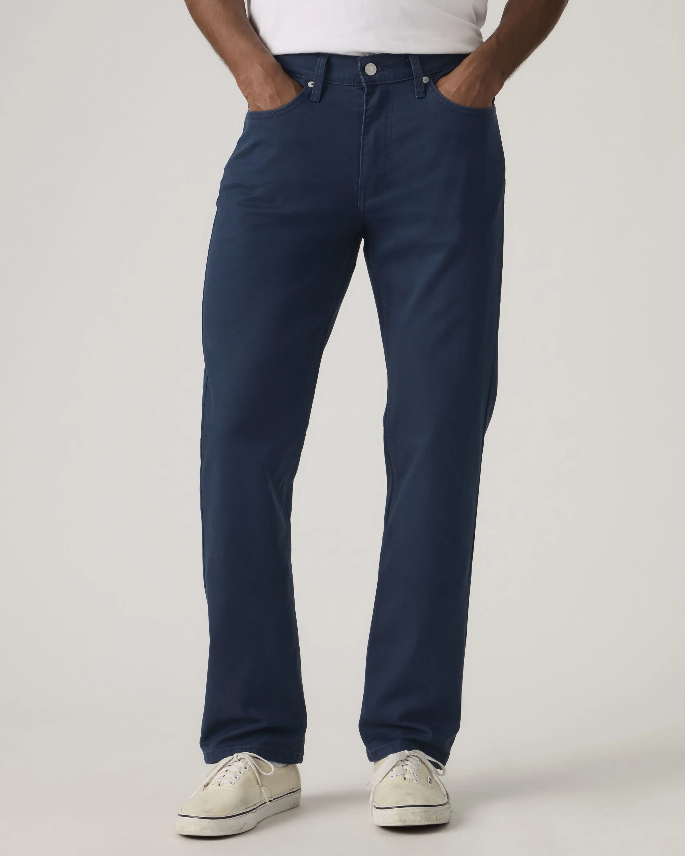 Levi's® 514 Relaxed Straight Mens Trousers - Navy Blazer Stretch Twill