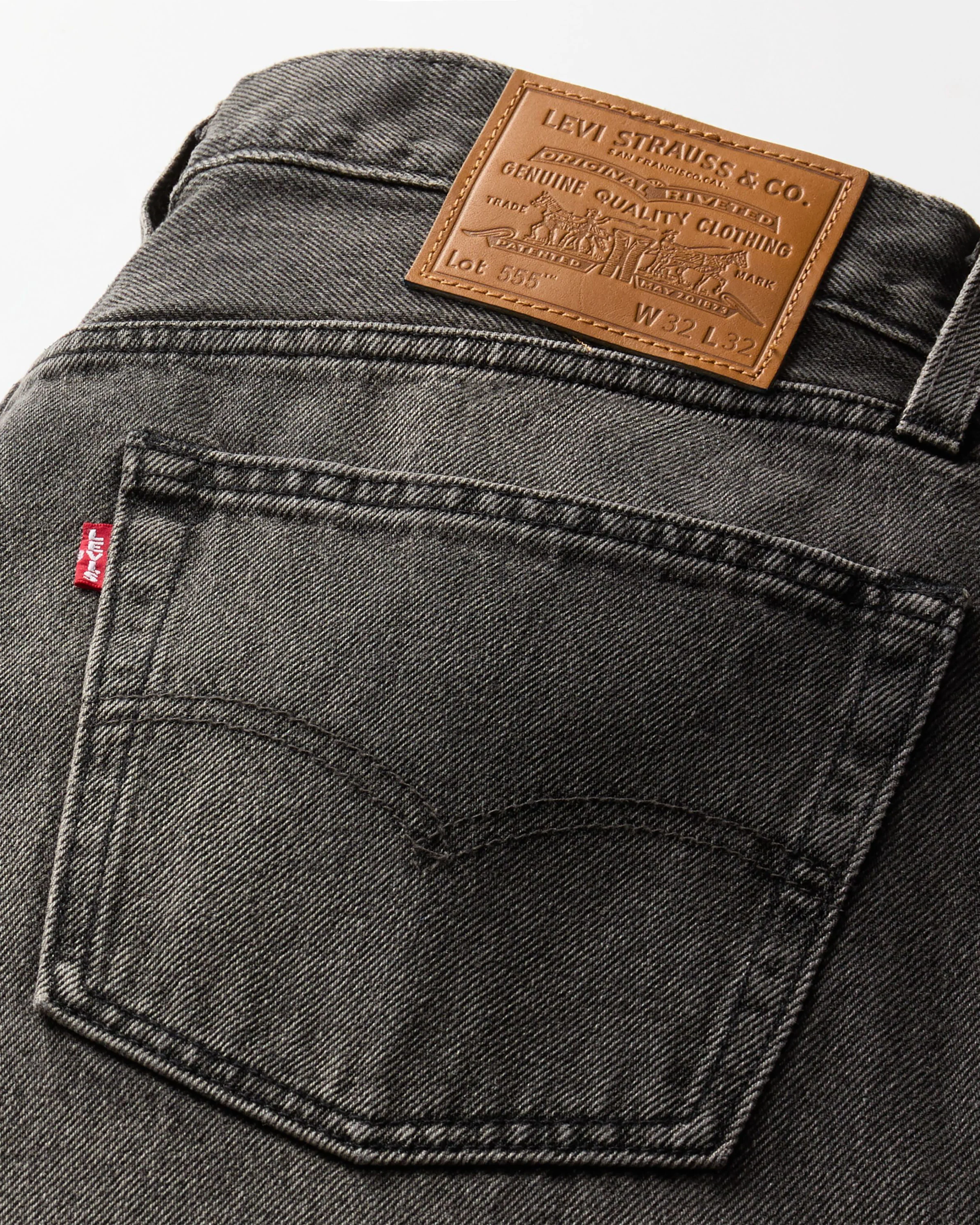 Levi's® 555 Relaxed Straight Mens Jeans - Back On The Block - Image 2