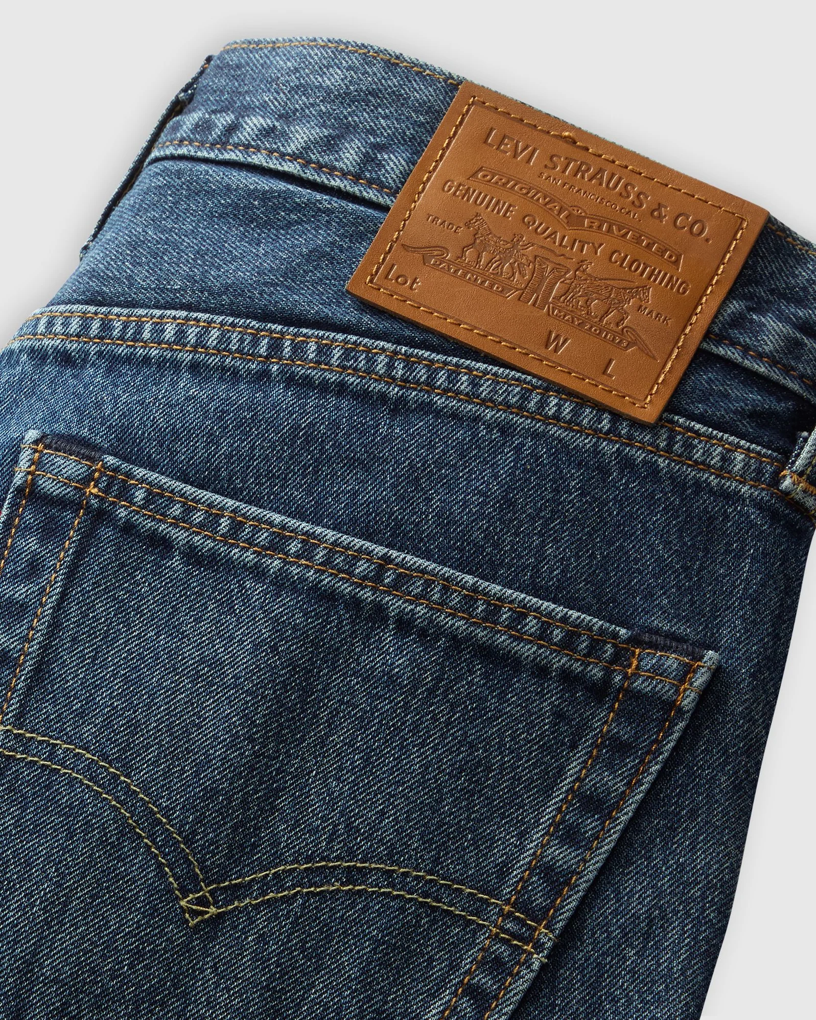 Levi's® 568 Loose Straight Mens Jeans - Check The Score - Image 2