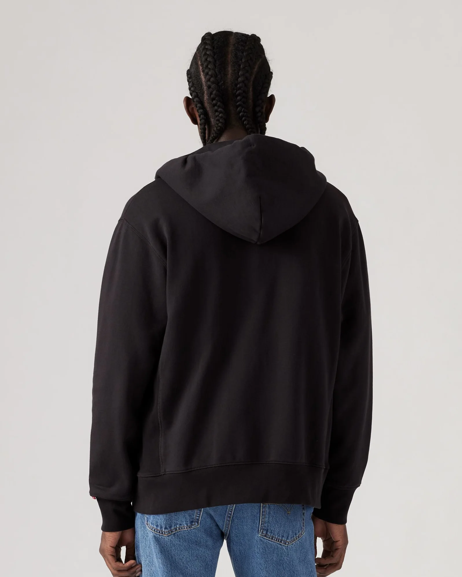 Levi's® Authentic Full Zip Hoodie - Black Agate GD - Image 4