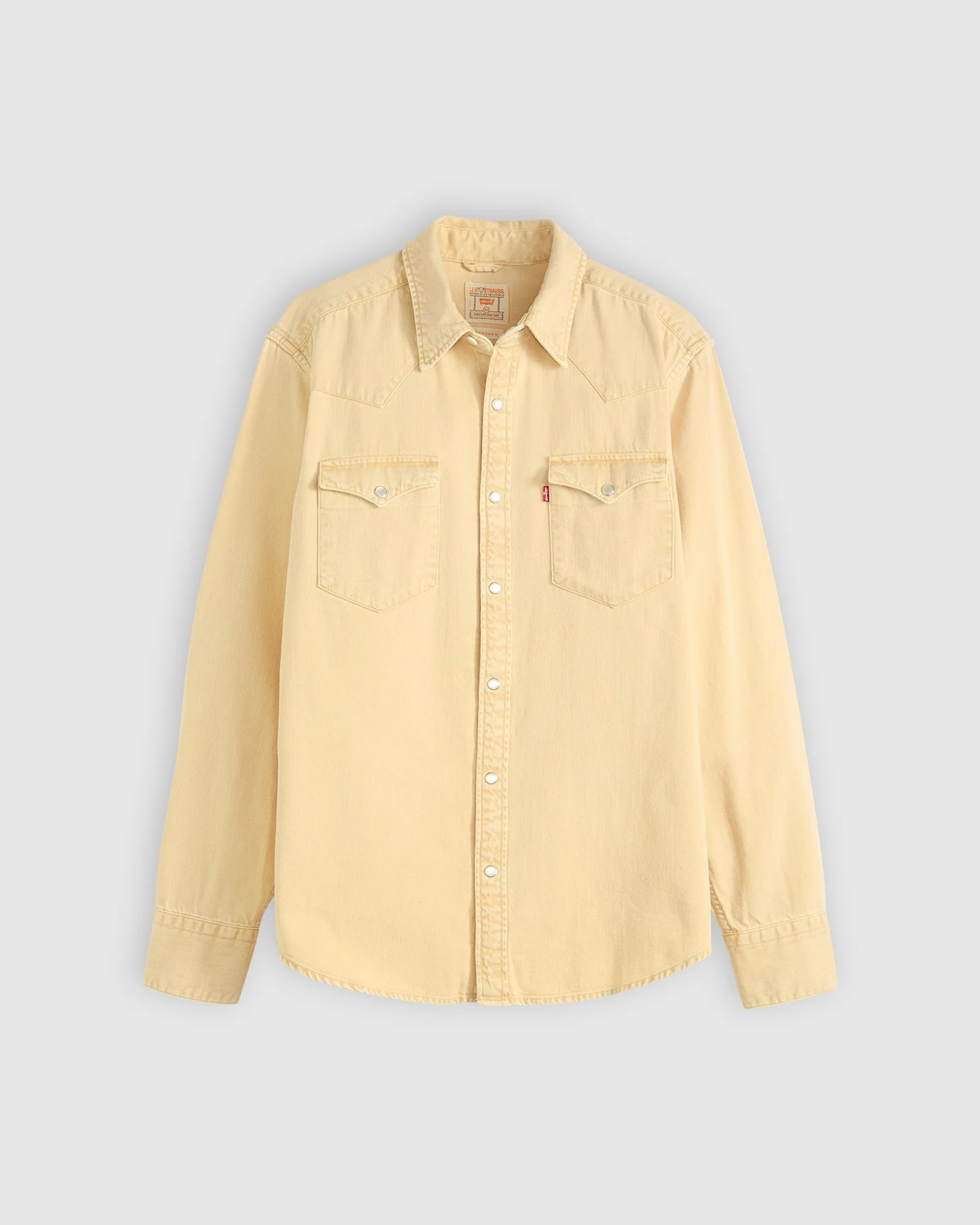 Levi's® Barstow Western Standard Shirt - Grass Is Green Khaki GD - Image 6