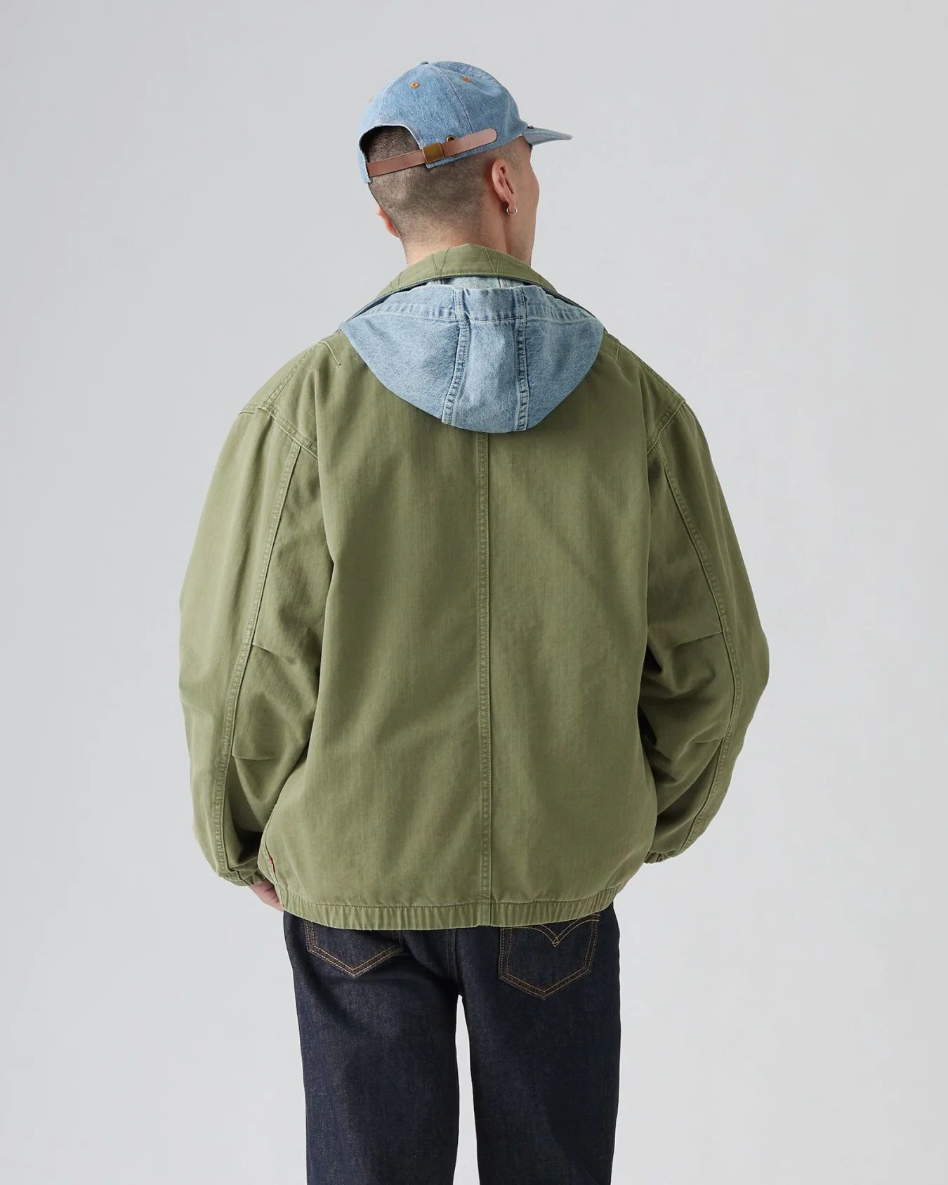 Levi's® Duboce Hooded Work Jacket - Found A Four Leaf Clover - Image 4