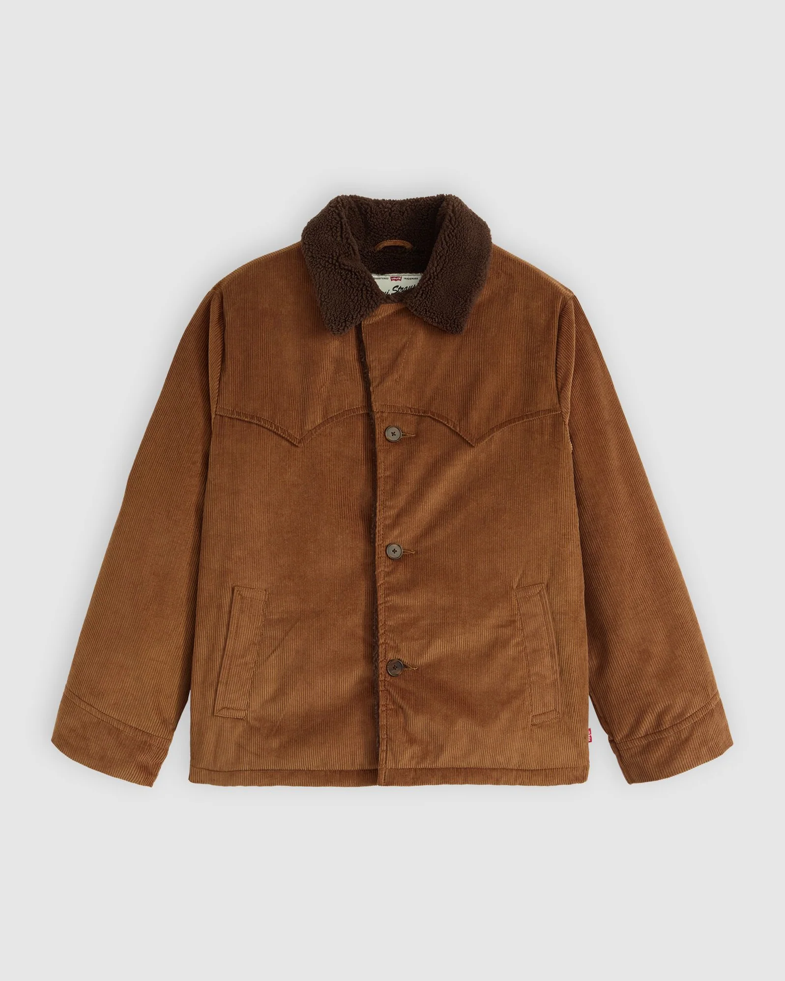 Levi's® Durham Cozy Short Coat - Bison - Image 6