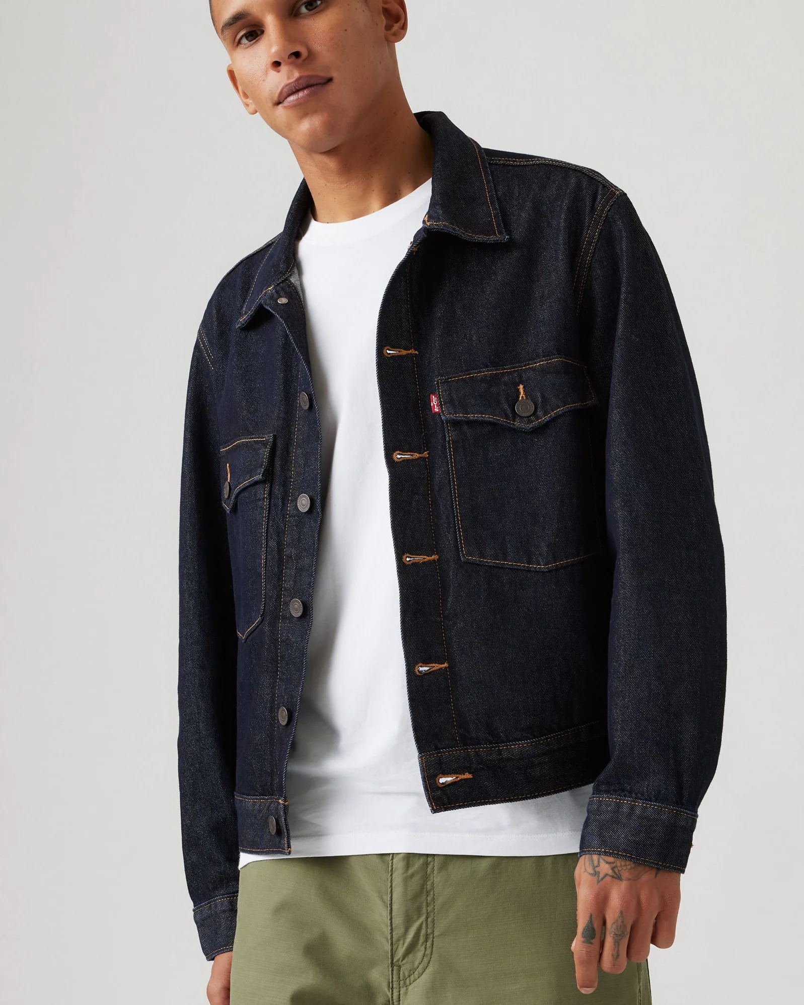 Levi's® Embarcadero Station Trucker Jacket - Love Your Smile Rinse - Image 3