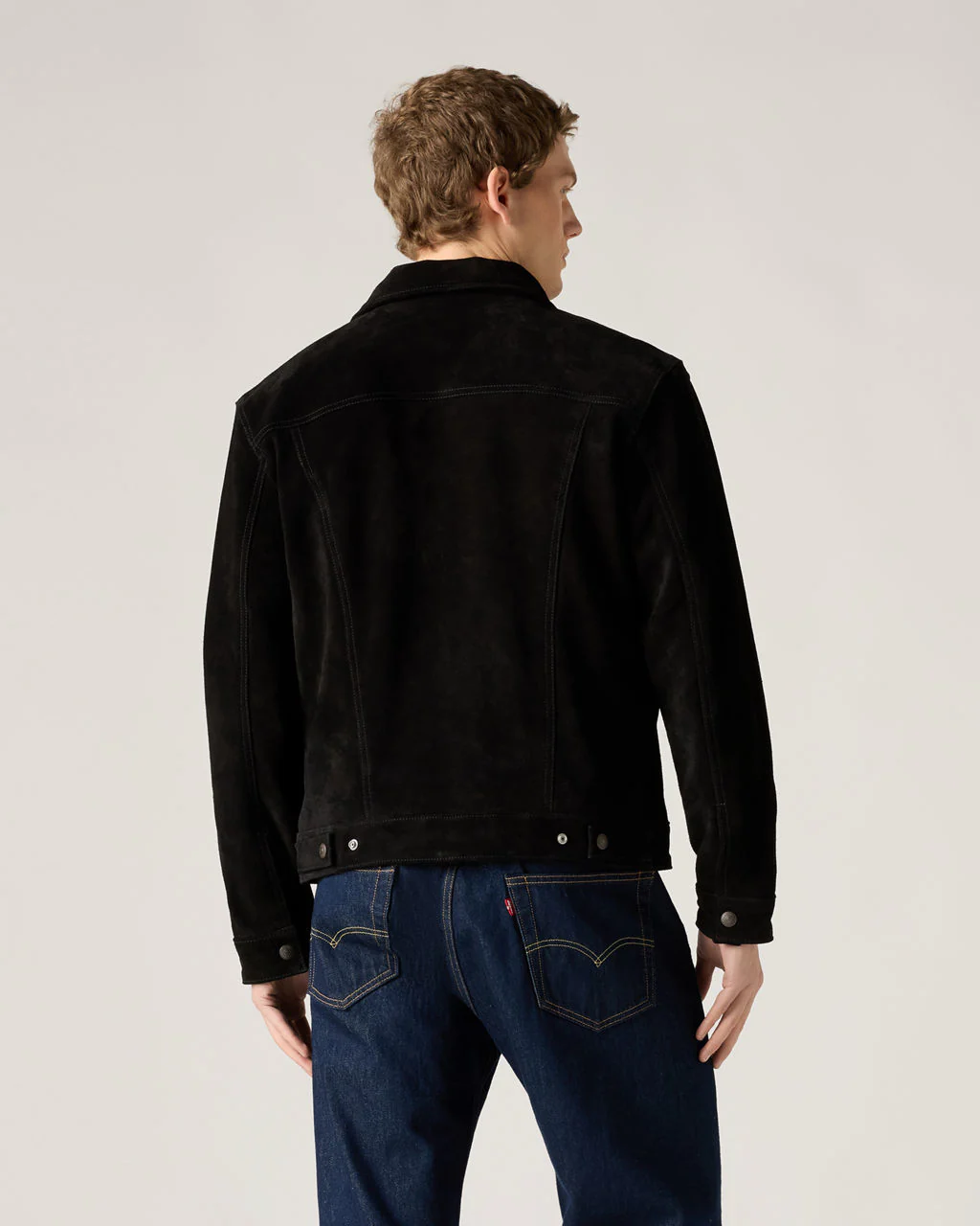 Levi's® Highland Suede Trucker Jacket - Sweet Suede - Image 4