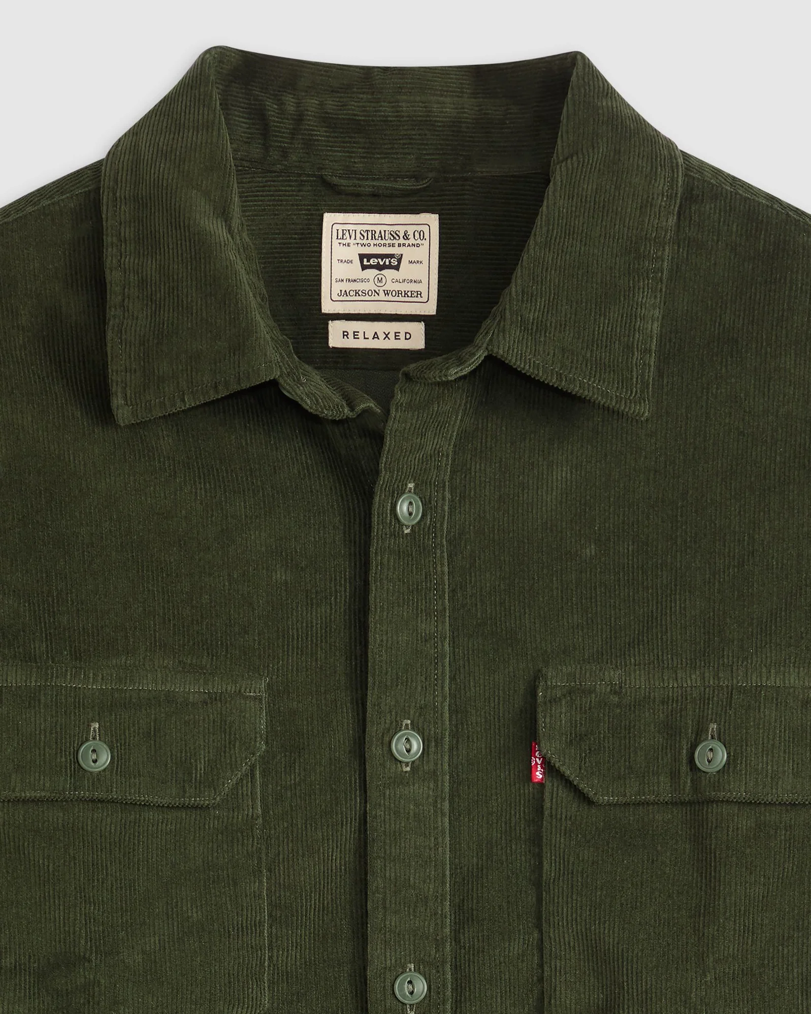 Levi's® Jackson Worker Corduroy Shirt - Duffel Bag - Image 5
