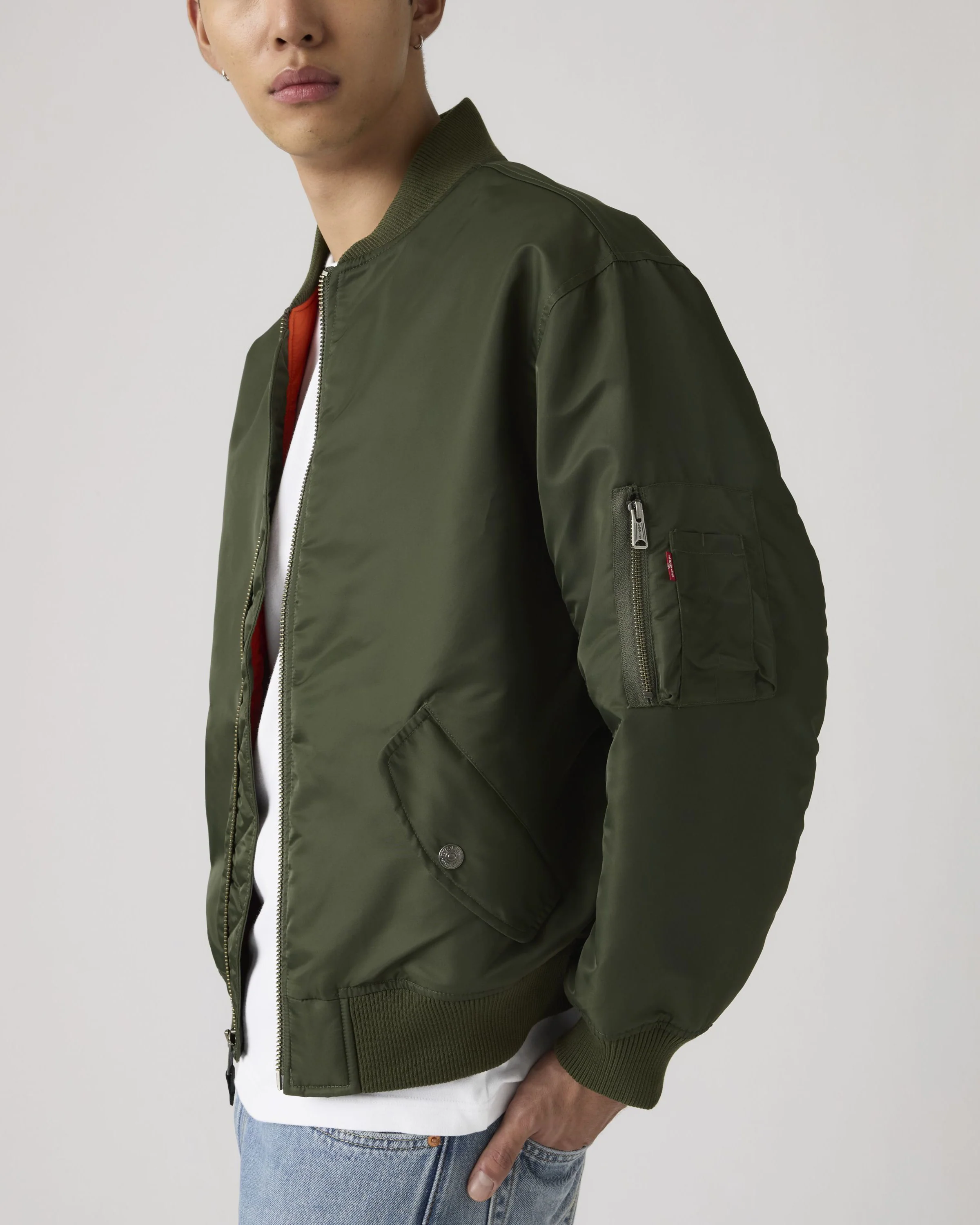 Levi's® MA-1 Bomber Jacket - Deep Depths - Image 3