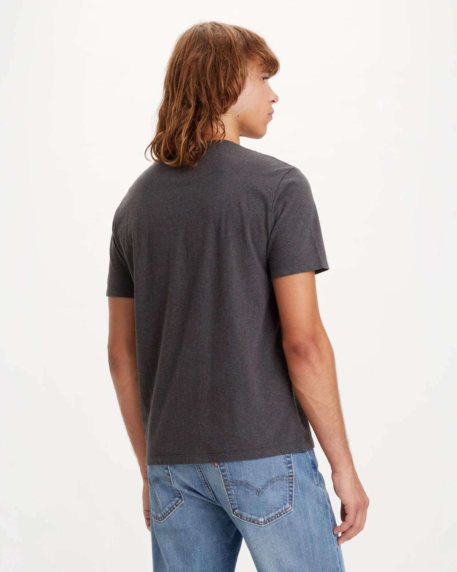 Levi's® Original HM Tee - Dark Charcoal Heather - Image 3
