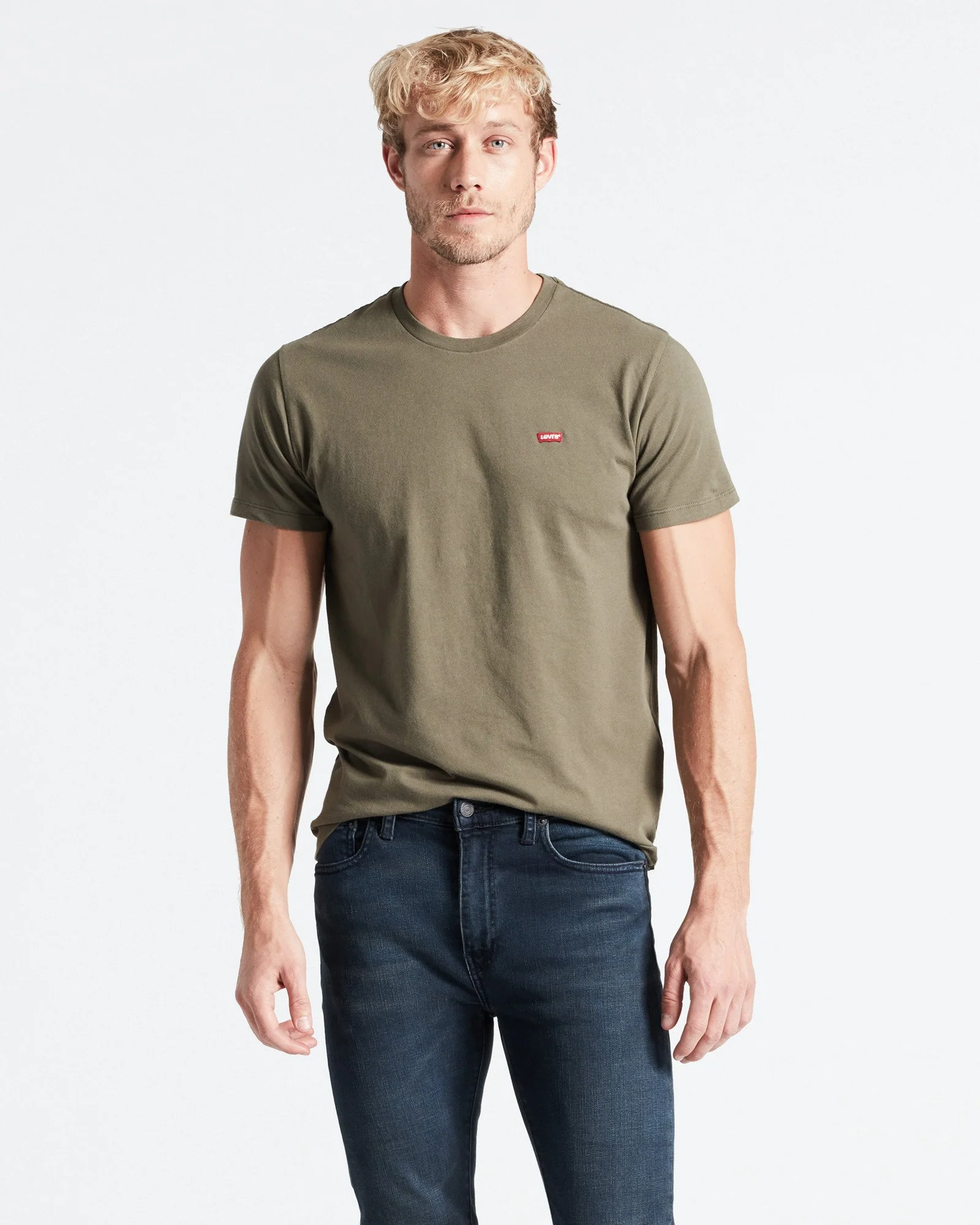 Levi's® Original HM Tee - Olive Night - Image 3