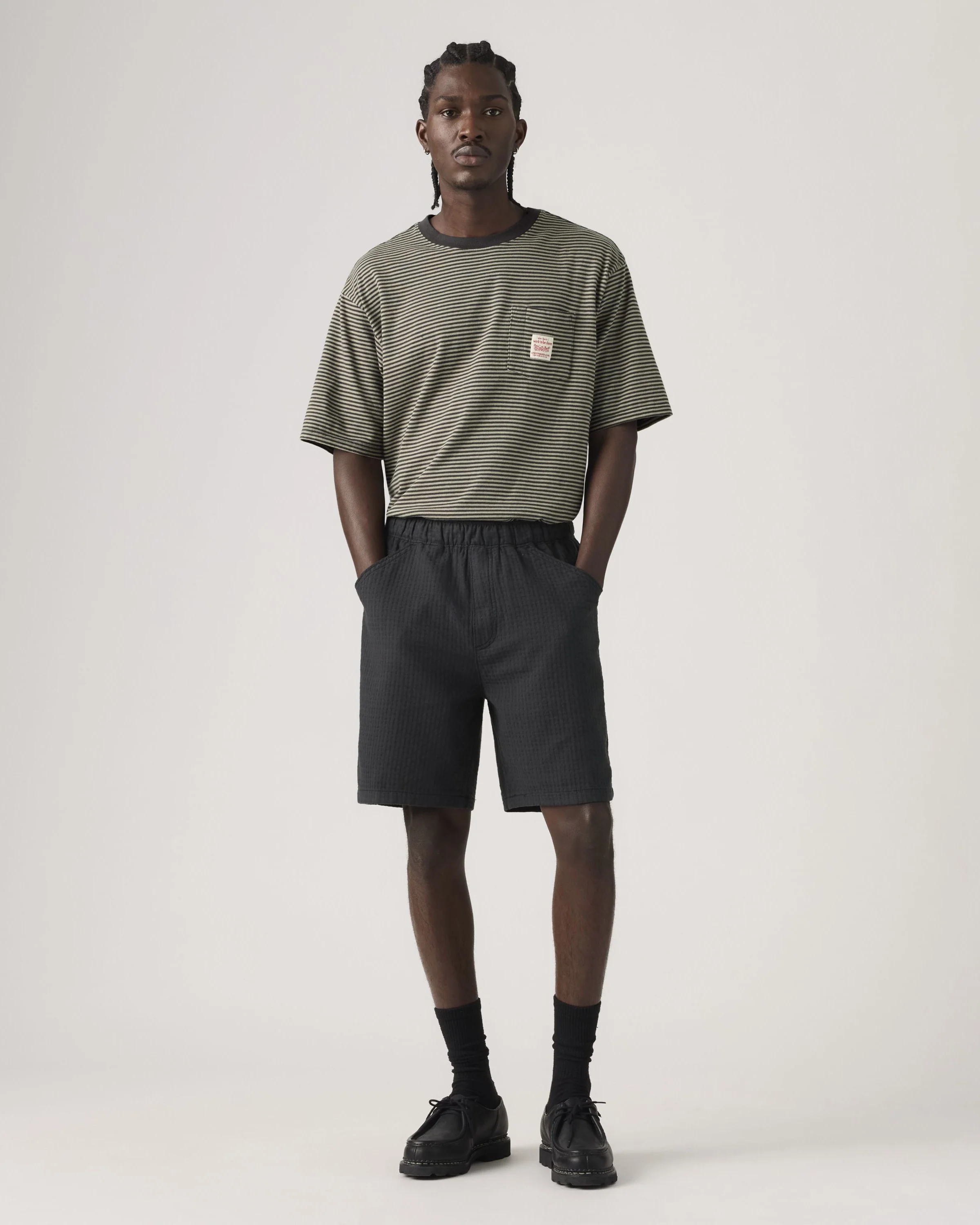 Levi's® Pull-On Work Short - Dark Phantom Dobby - Image 4