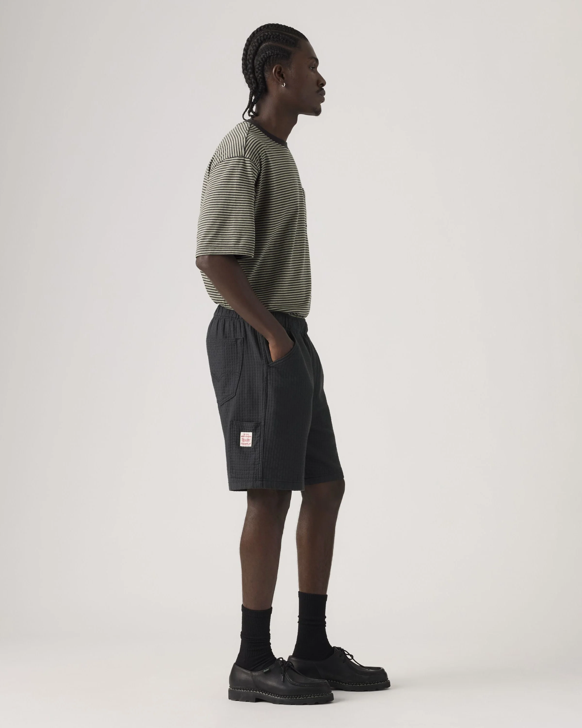 Levi's® Pull-On Work Short - Dark Phantom Dobby - Image 5