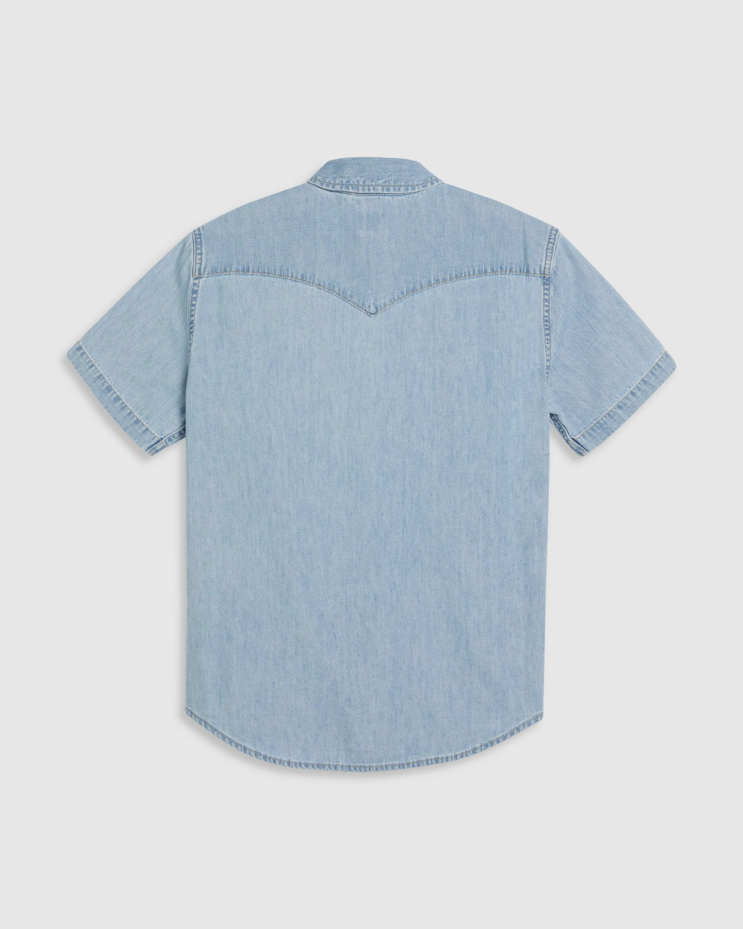 Levi's® S/S Classic Western Shirt - Franklin Stonewash - Image 5