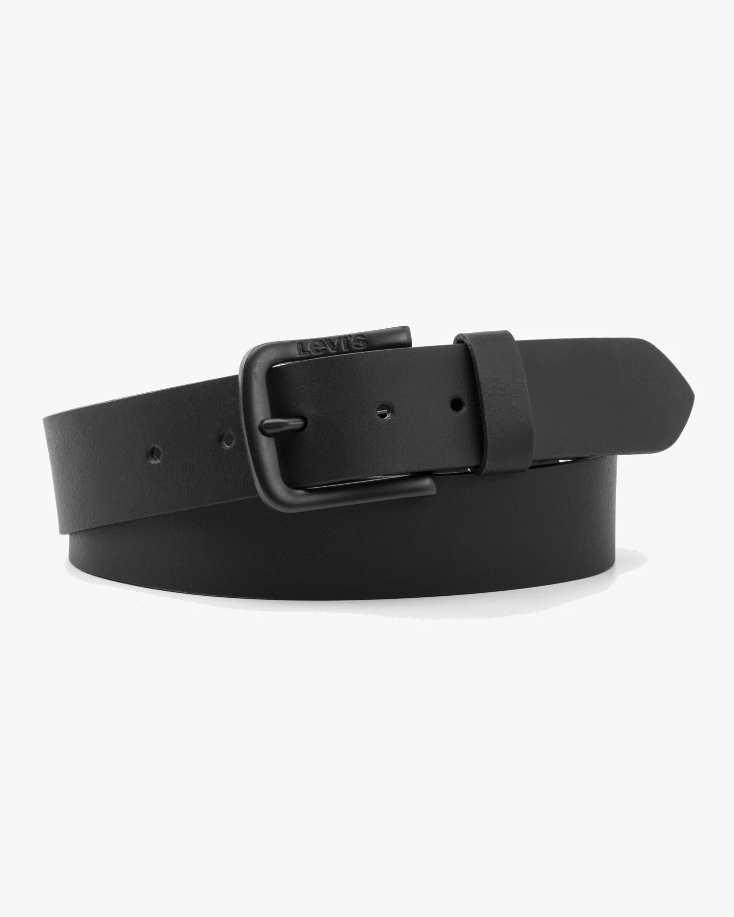 Levi'sĀ® Seine Metal Leather Belt - Black