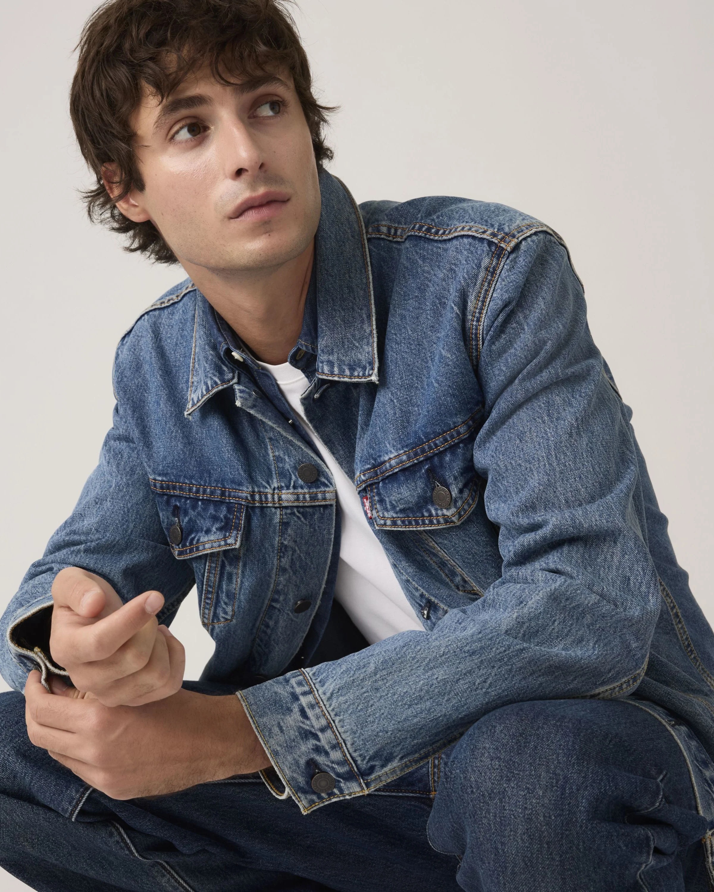 Levi's® Trucker Denim Jacket - Washed Away - Image 3