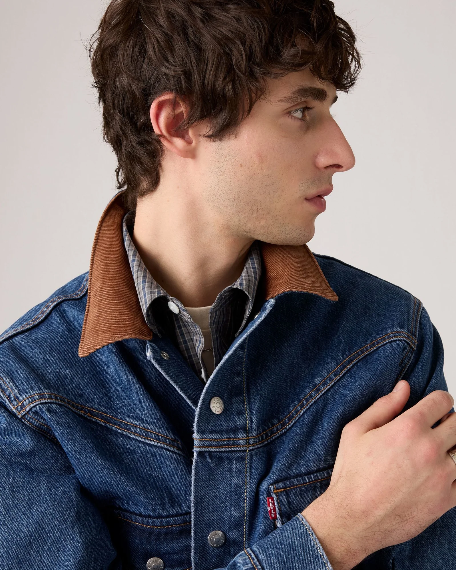 Levi's® Western Shorthorn Trucker Jacket - North Acton - Image 3