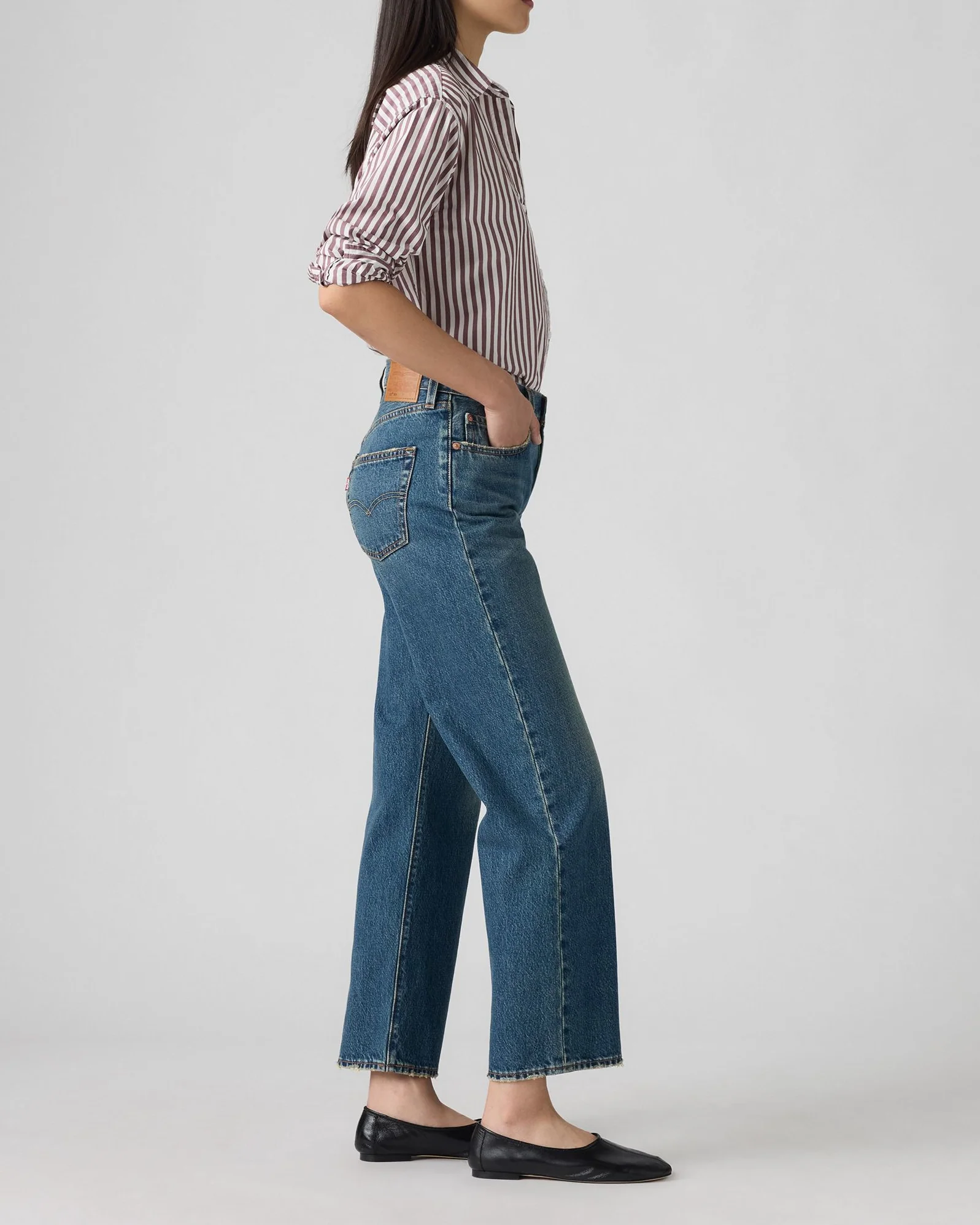 Levi's® Womens 501 90's Ankle Relaxed Straight Fit Jeans - Vanity Agenda - Image 5