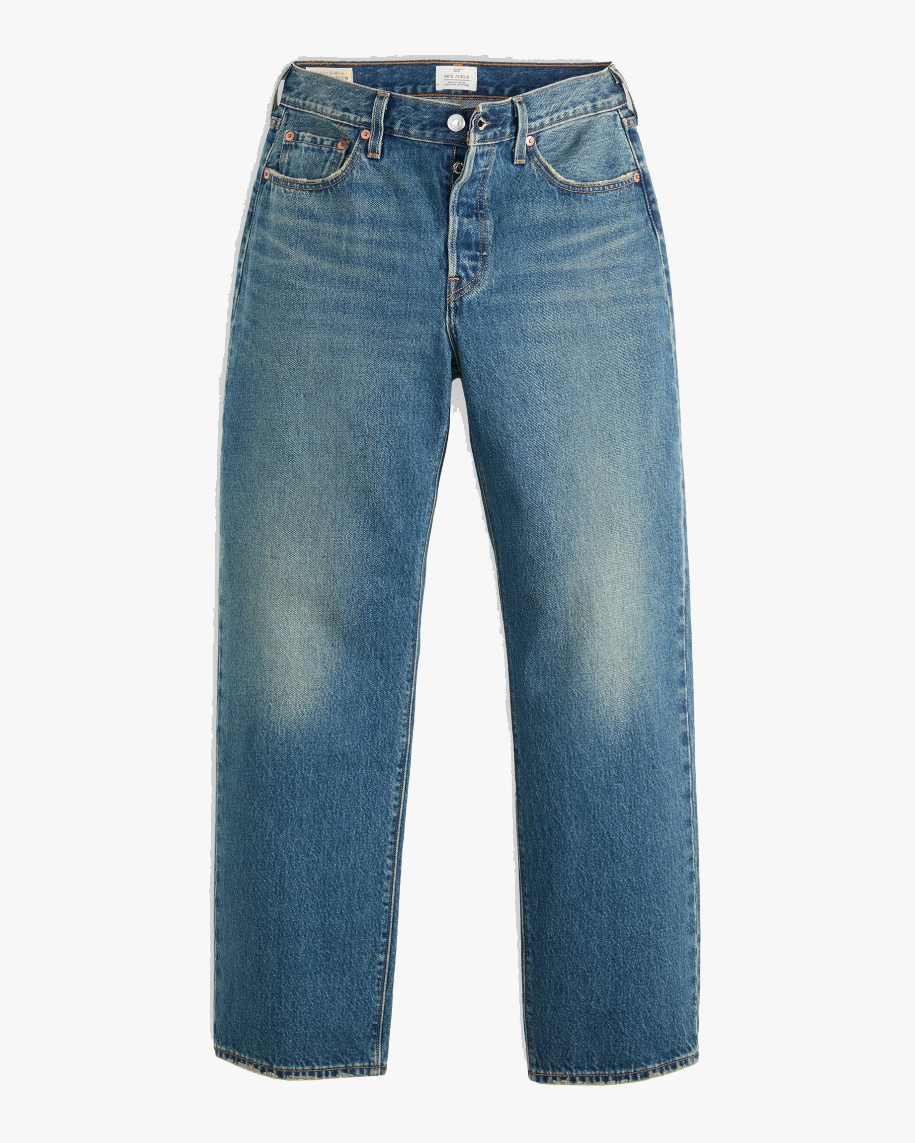 Levi's® Womens 501 90's Ankle Relaxed Straight Fit Jeans - Vanity Agenda - Image 7