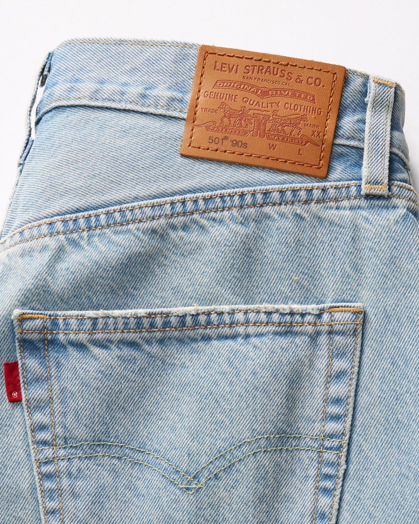 Levi's® Womens 501 90's Ankle Relaxed Straight Fit Jeans - By Your Side - Image 2