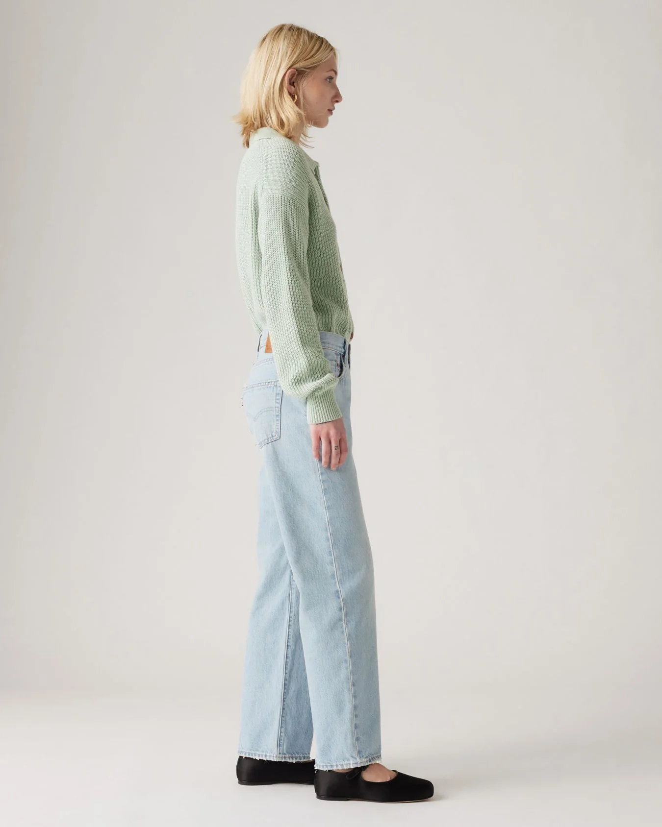 Levi's® Womens 501 90's Ankle Relaxed Straight Fit Jeans - By Your Side - Image 4