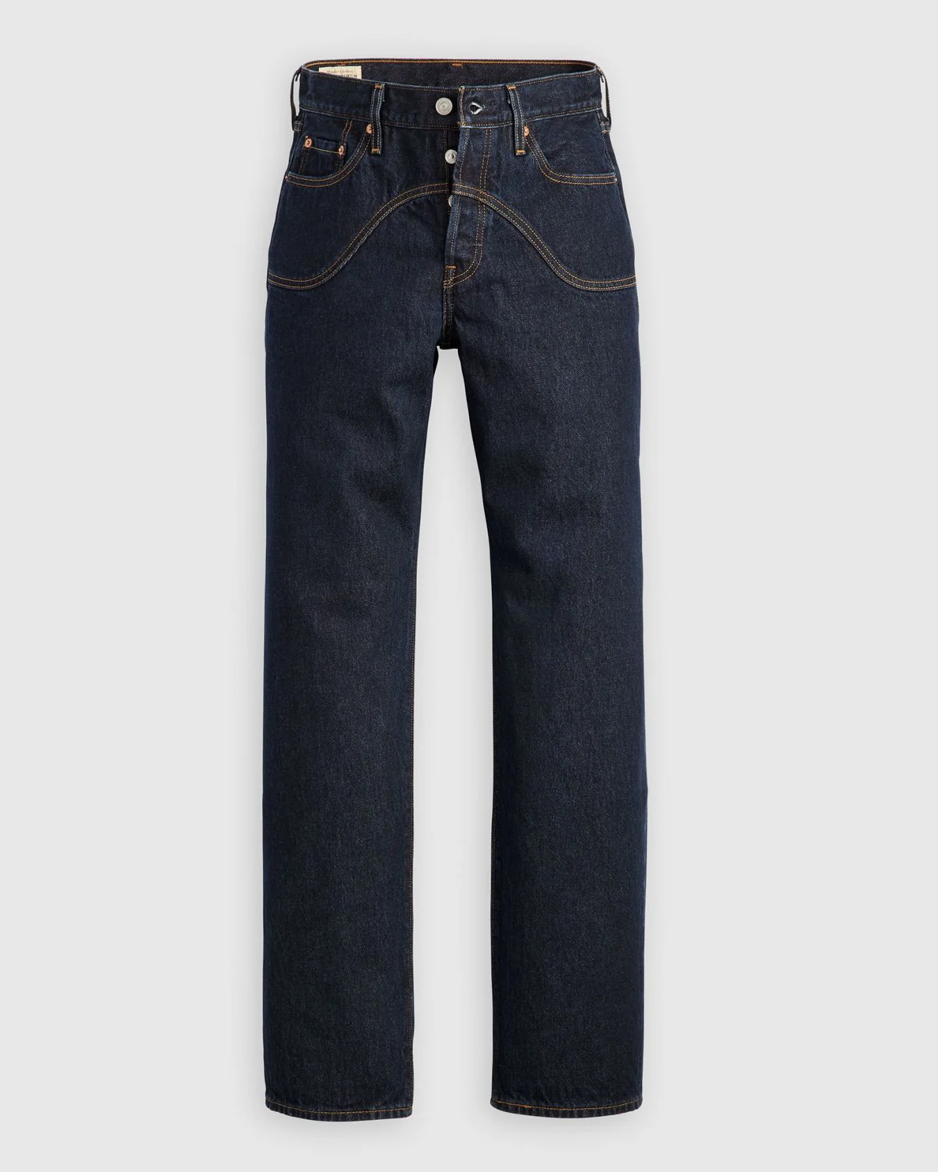 Levi's® Womens 501 90's Western Relaxed Straight Fit Jeans - Deep Breath - Image 7