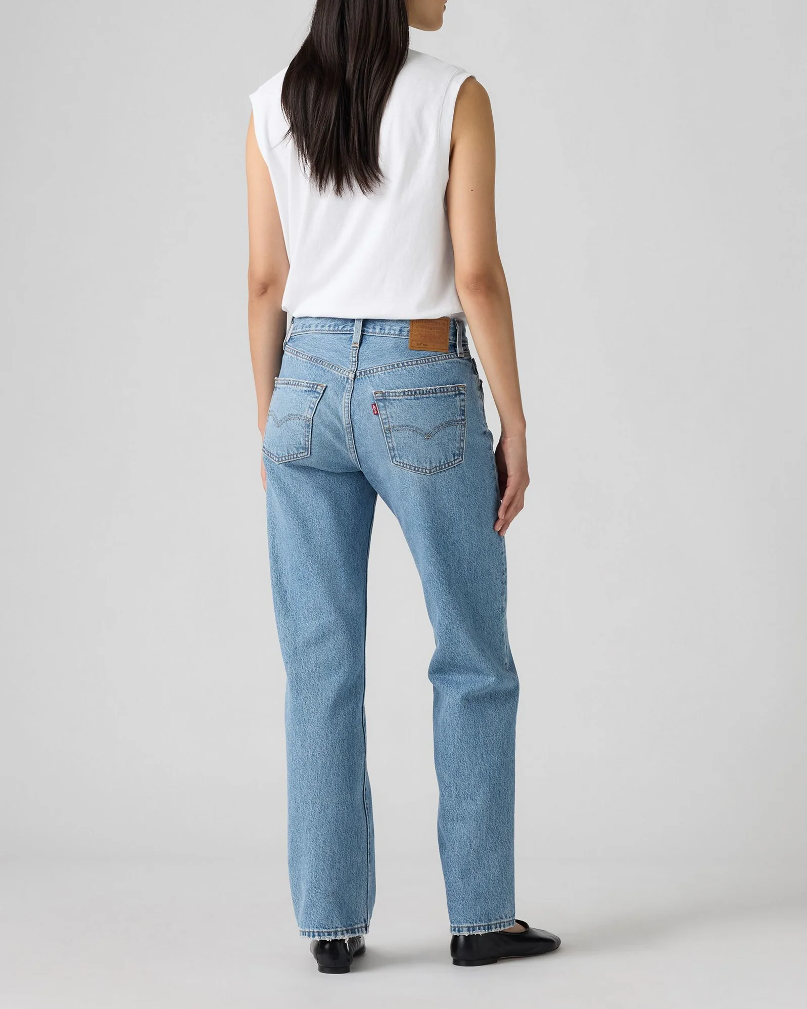 Levi's® Womens 501 90's Relaxed Straight Fit Jeans - In Love With You - Image 2