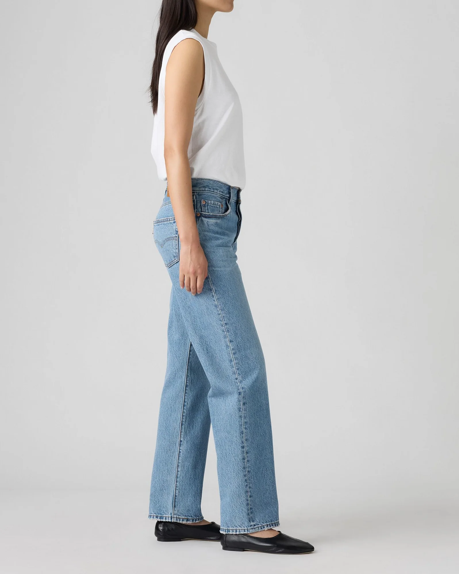 Levi's® Womens 501 90's Relaxed Straight Fit Jeans - In Love With You - Image 4