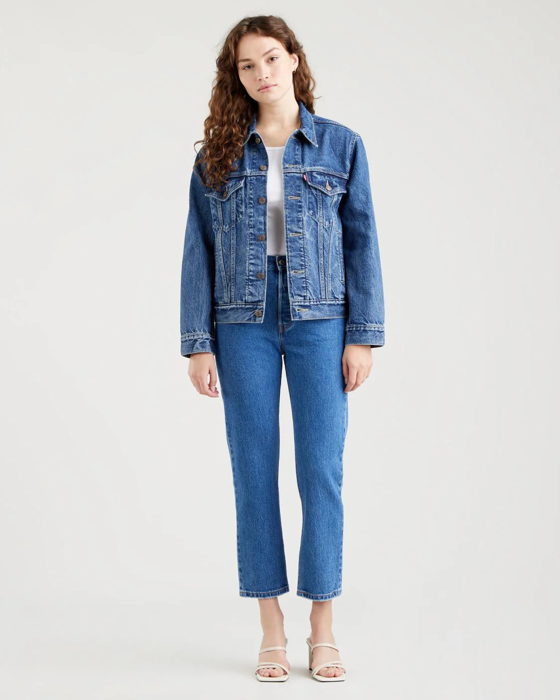 Levi's® Womens 501 Crop Jeans - Jazz Pop - Image 4