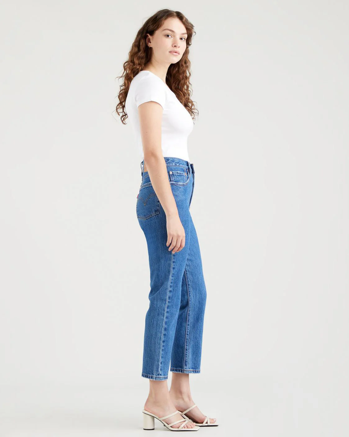 Levi's® Womens 501 Crop Jeans - Jazz Pop - Image 5