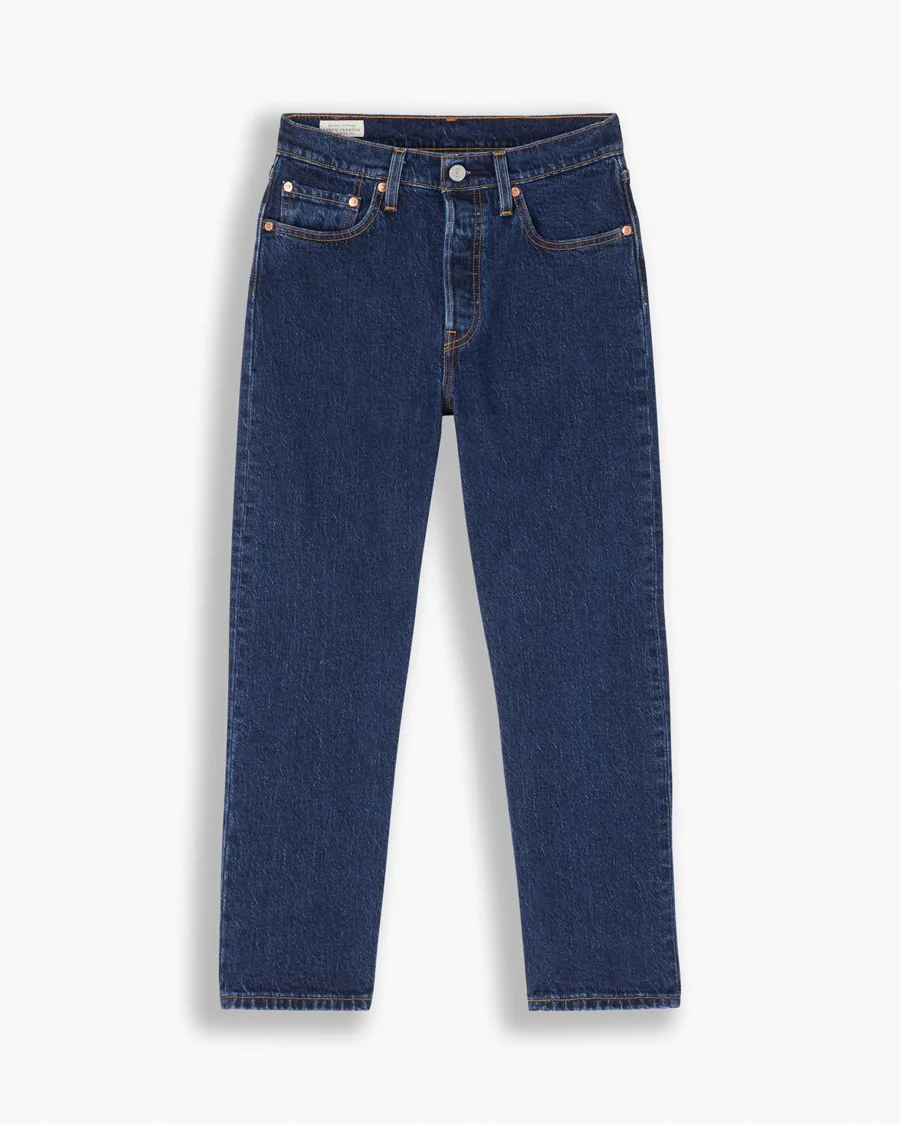 Levi's® Womens 501 Crop Jeans - Salsa Stonewash - Image 7