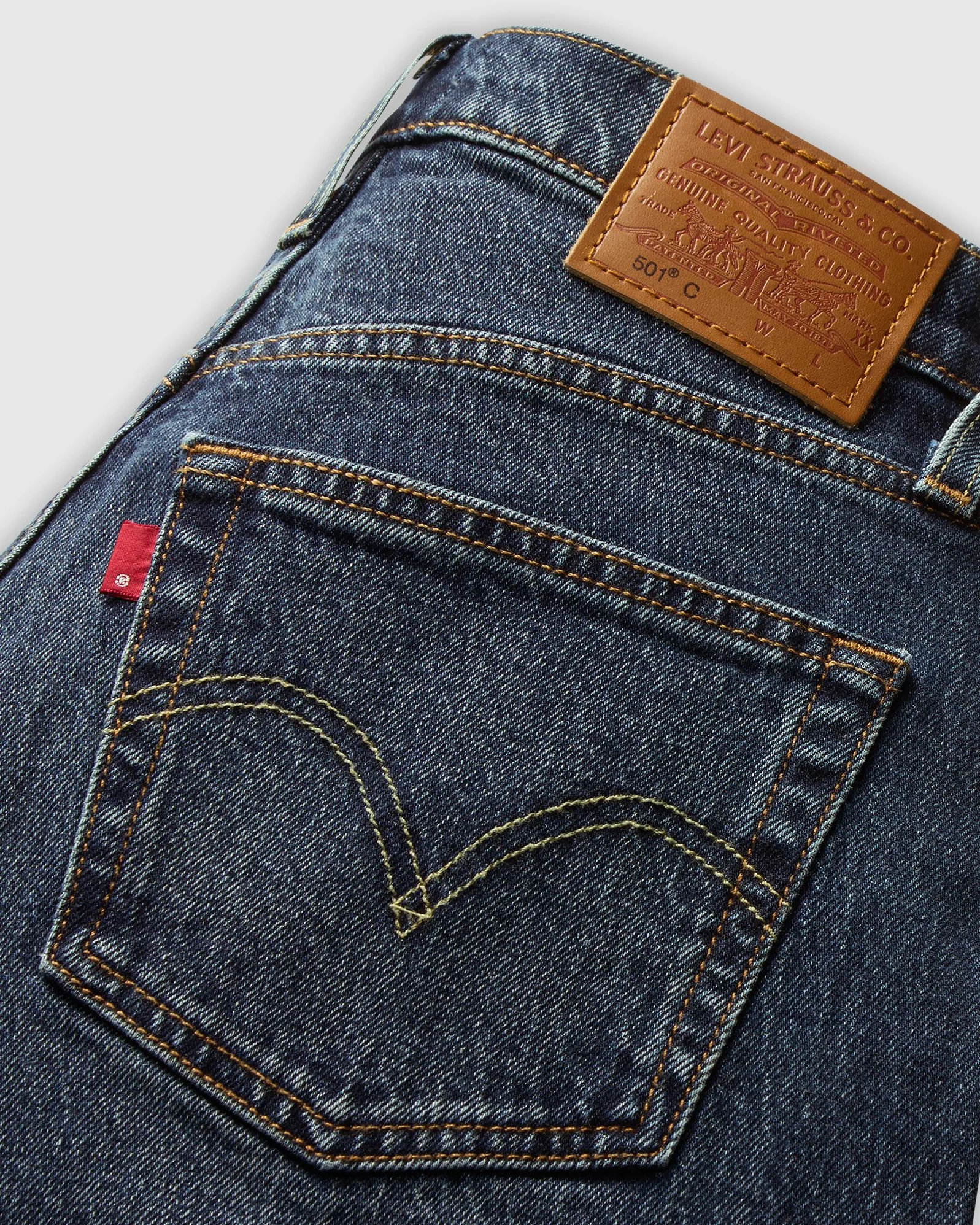 Levi's® Womens 501 Curve Straight Leg Jeans - Cold Summer - Image 7