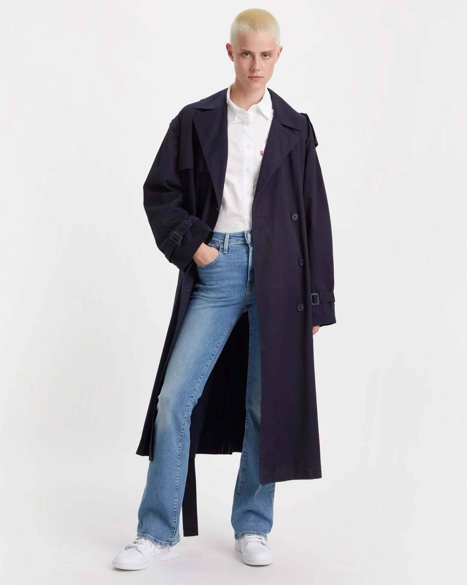 Levi's® Womens 725 High Rise Bootcut Jeans - Blue Wave Light - Image 3