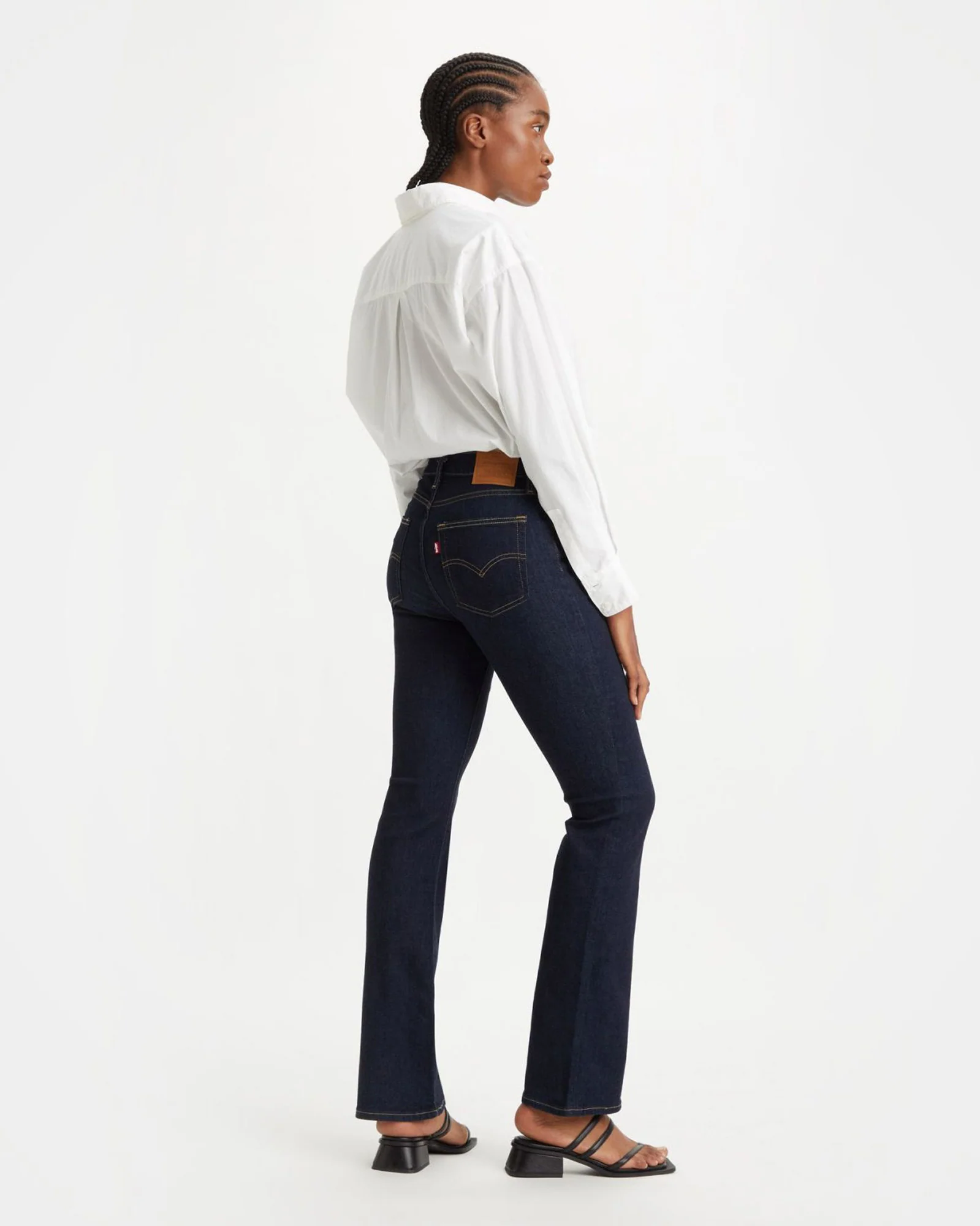 Levi's® Womens 725 High Rise Bootcut Jeans - Blue Wave Rinse - Image 4