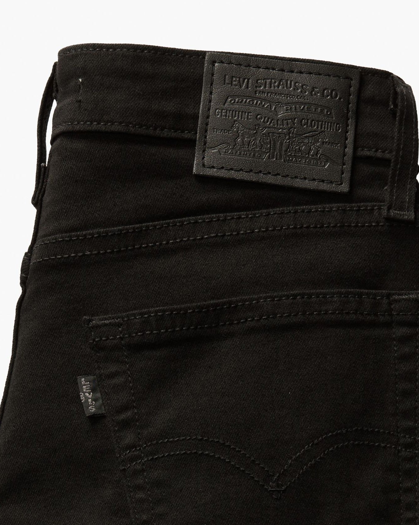 Levi'sĀ® Womens 726 High Rise Flare Jeans - Midnight Gaze - Image 3