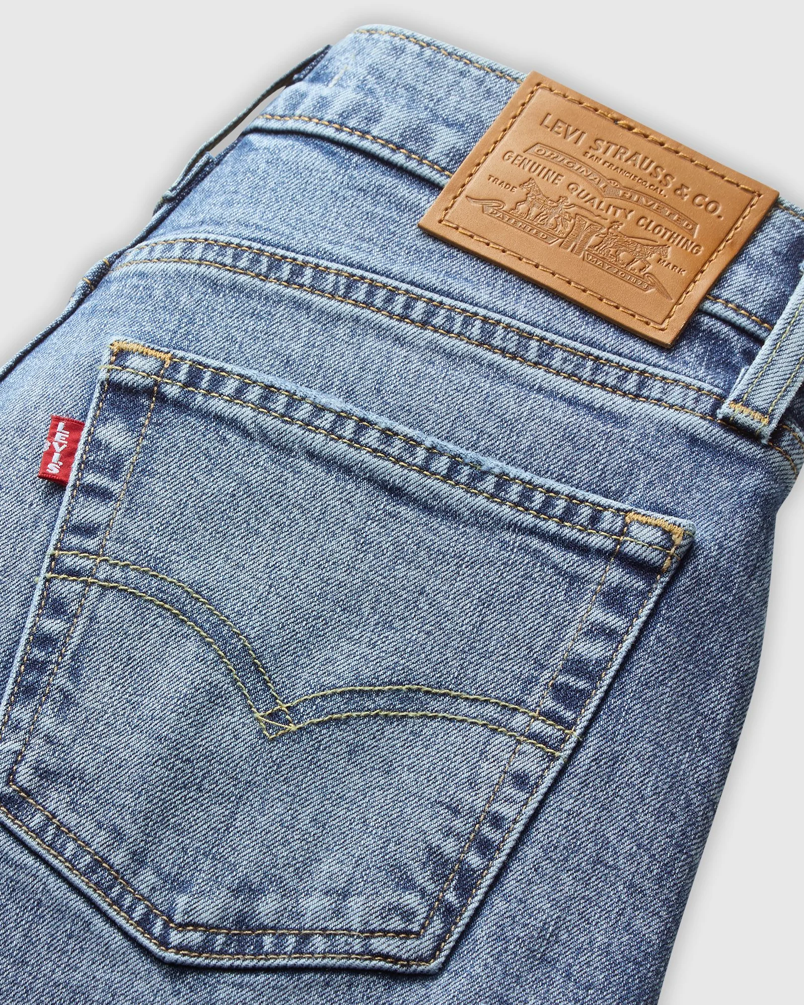 Levi's® Womens 728 High Rise Wide Leg Jeans - Sweet Success - Image 2