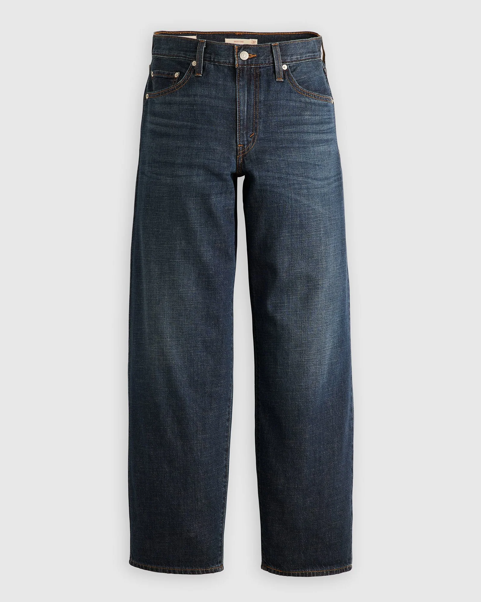 Levi's® Womens Baggy Dad Loose Fit Linen+ Denim Jeans - Do You Mind - Image 8