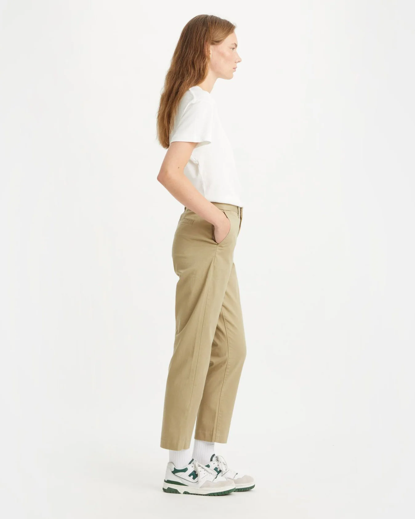 Levi's® Womens Essential Chino - Unbasic Khaki Twill - Image 6