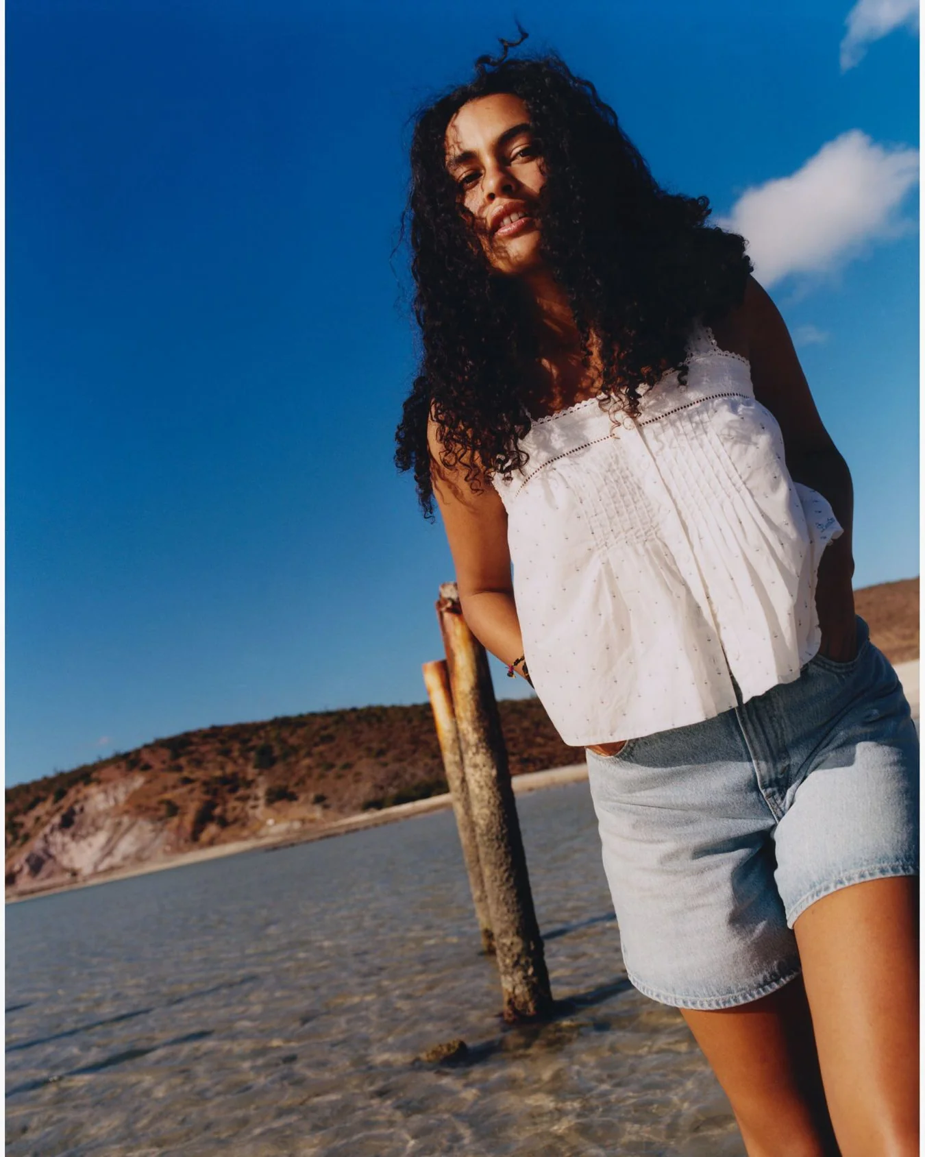 Levi's® Womens High Baggy Shorts - Far And Wide - Image 3
