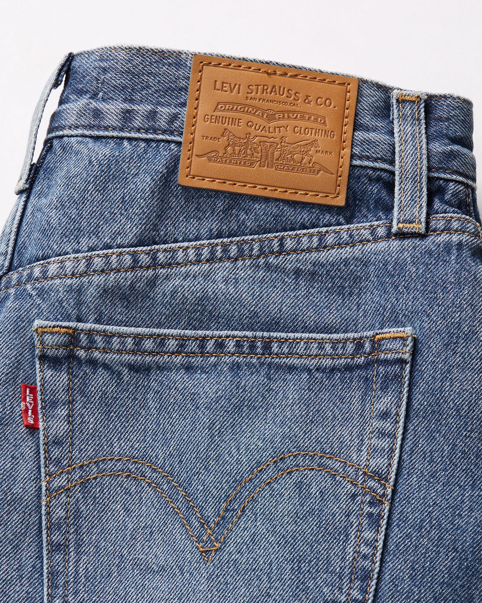 Levi's® Womens High Baggy Shorts - Worn Memory - Image 6