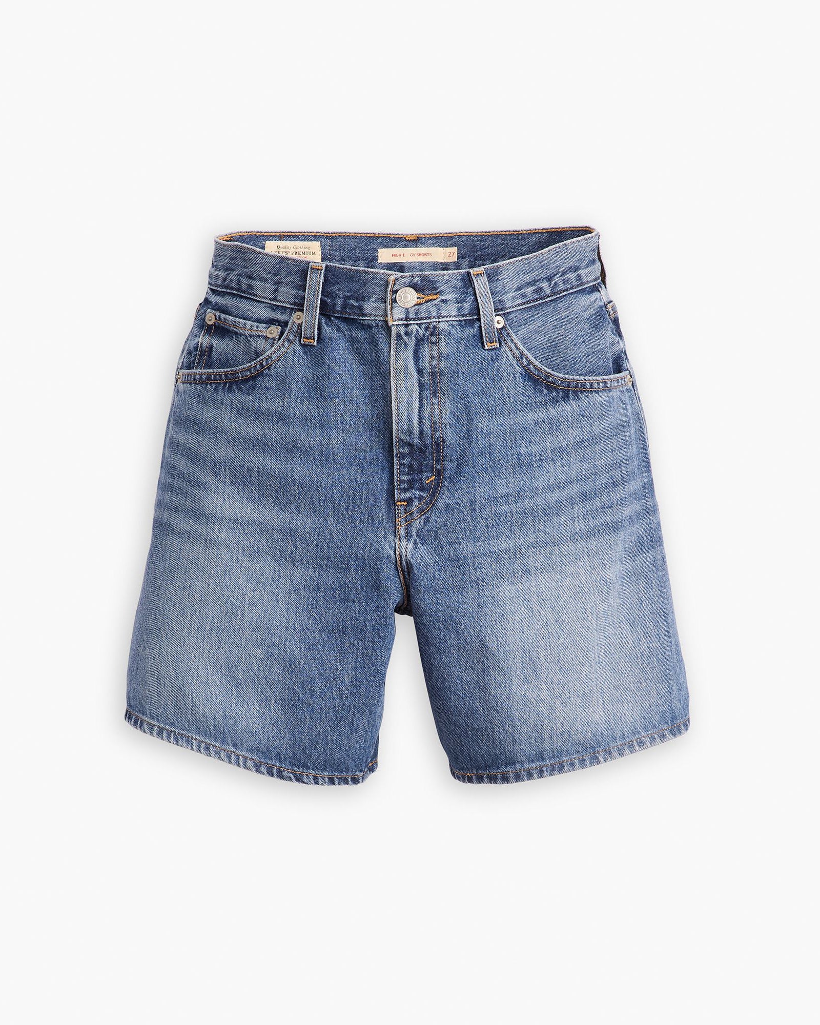 Levi's® Womens High Baggy Shorts - Worn Memory - Image 7