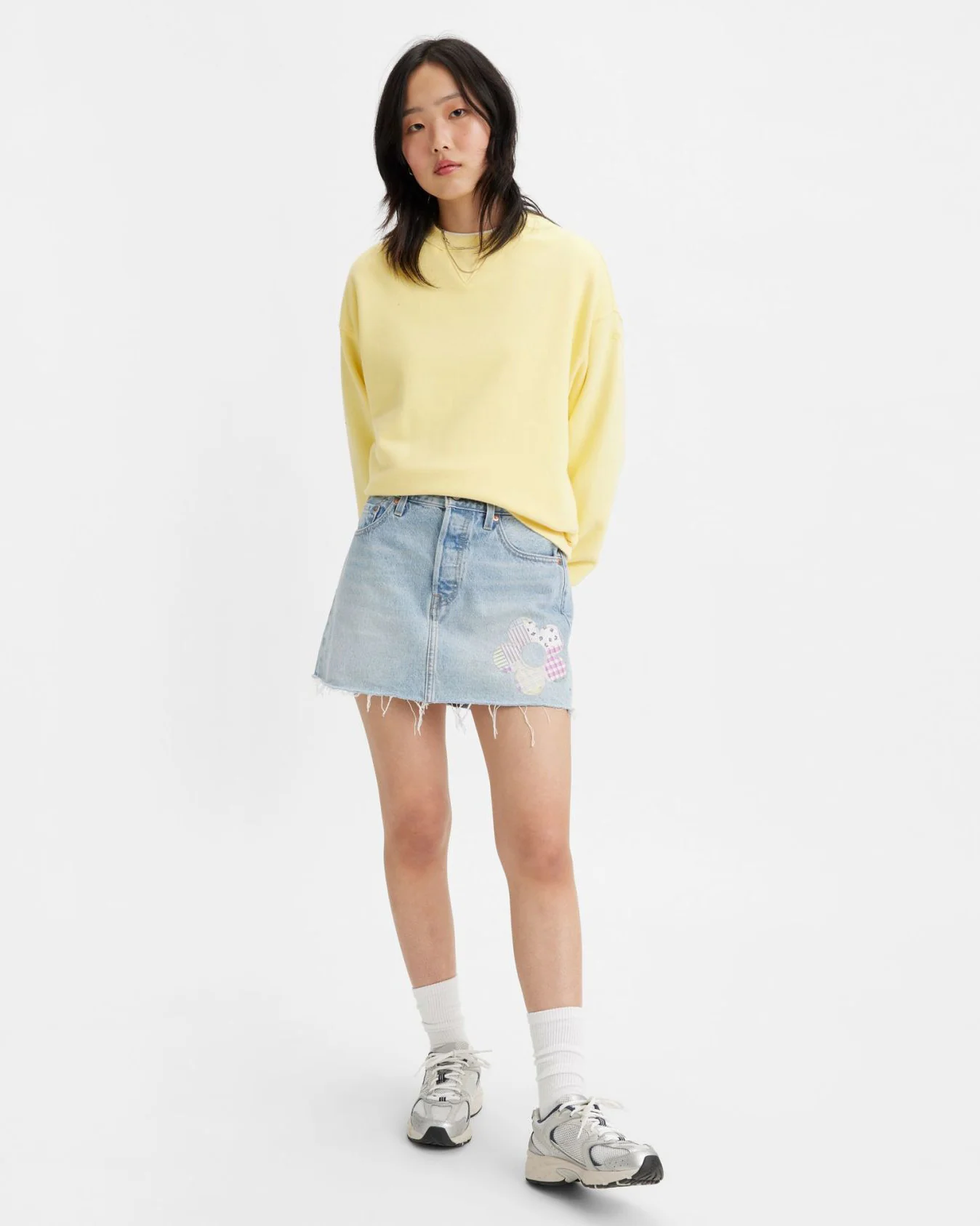 Levi's® Womens Icon Skirt - Fresh As A Daisy - Image 4