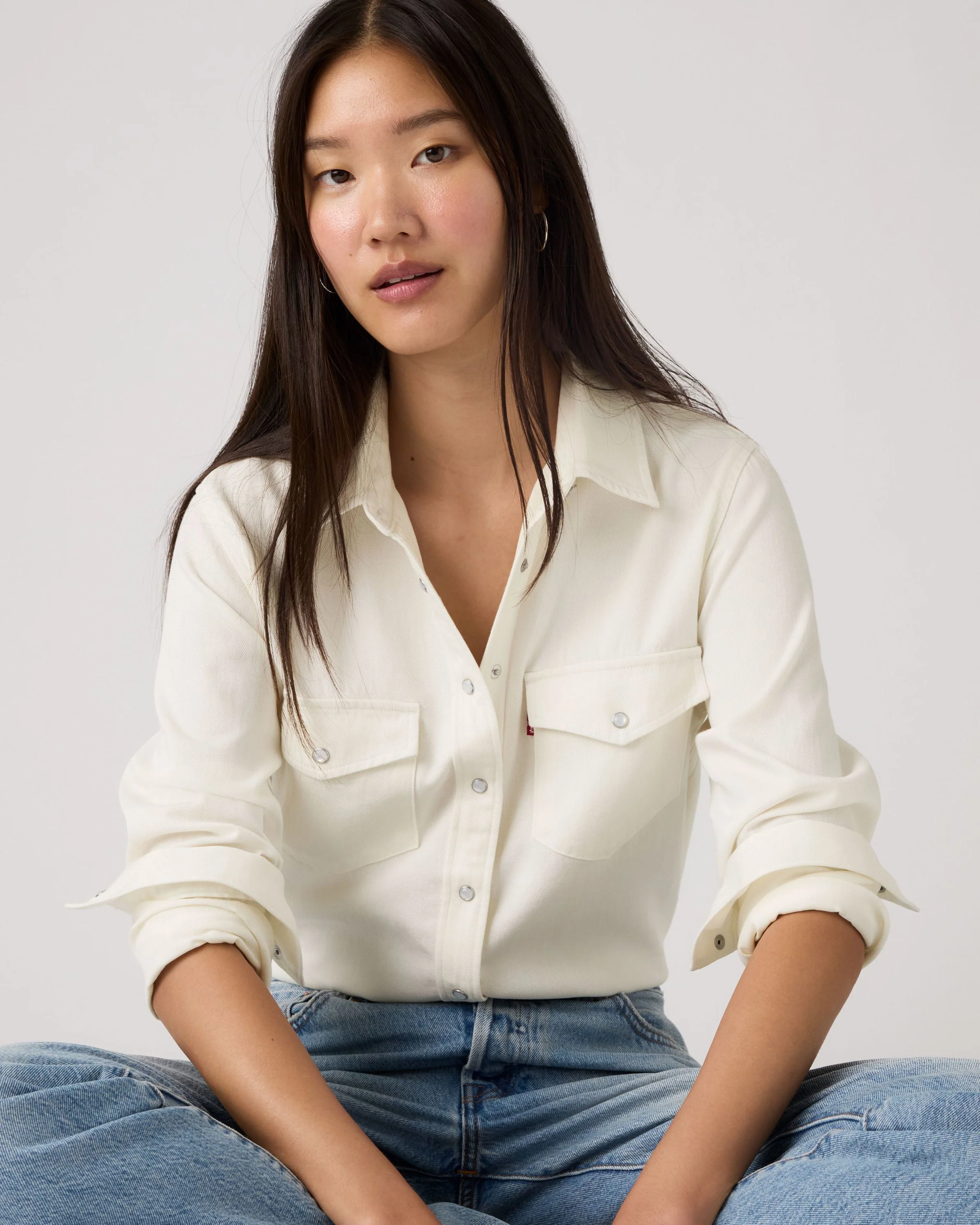 Levi's® Womens Iconic Western Shirt - To Do List - Image 2