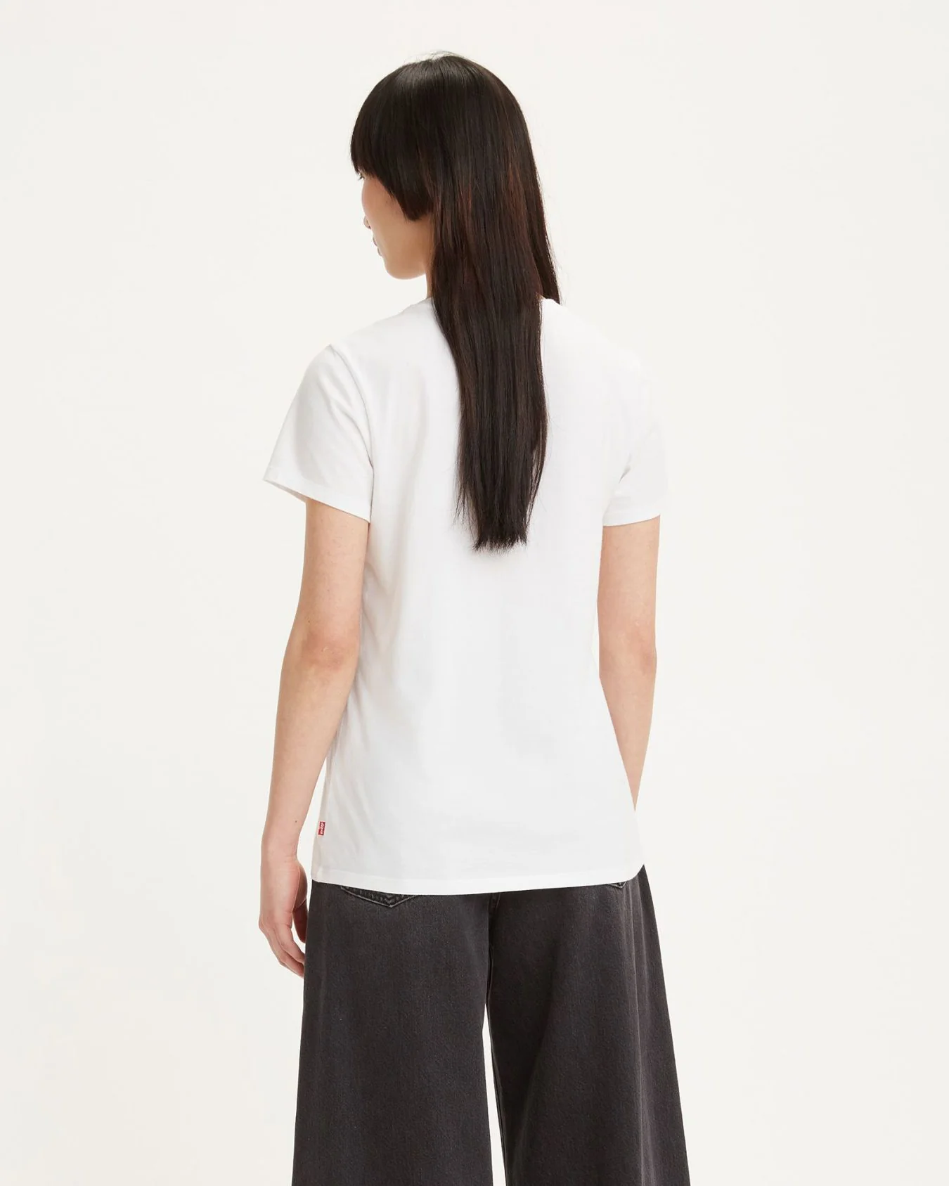 Levi's® Womens Perfect Tee - Mini BW Scenic Bright White - Image 2
